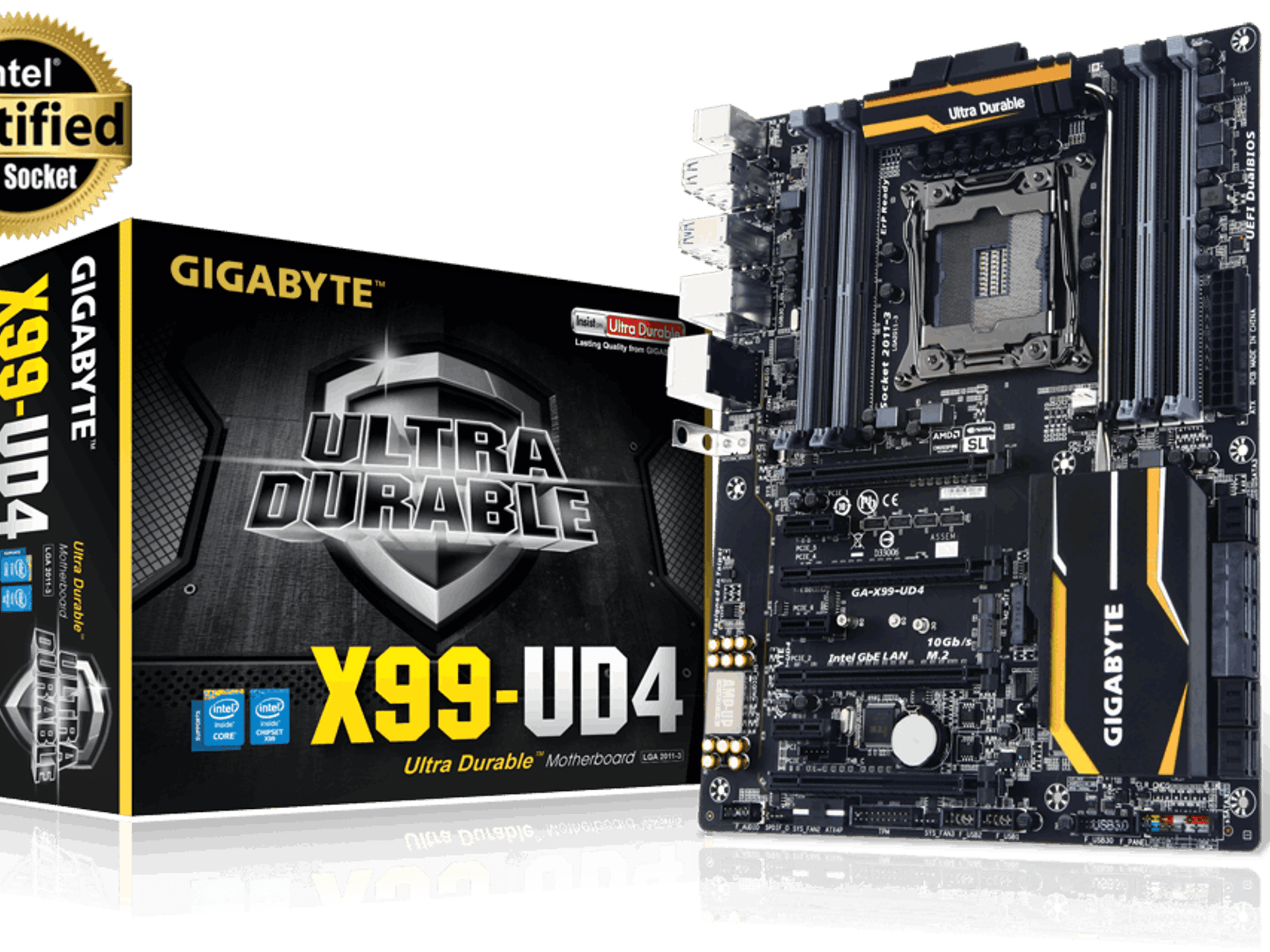 (COMBO) Gigabyte X99-UD4 + Crucial 64GB RDIMM + Intel 600P NVMe 512GB