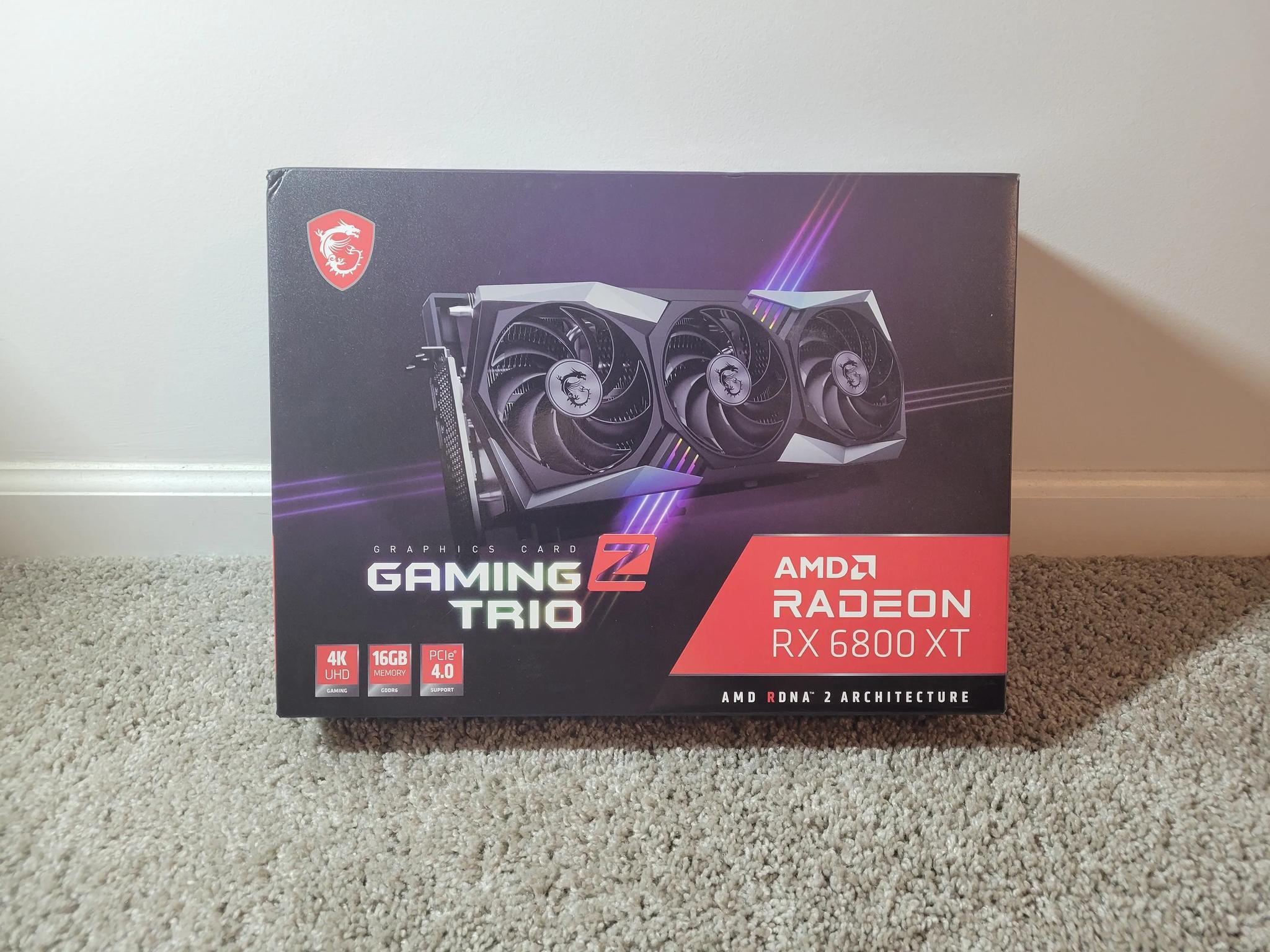 MSI RX 6800 XT Gaming Z Trio 16GB
