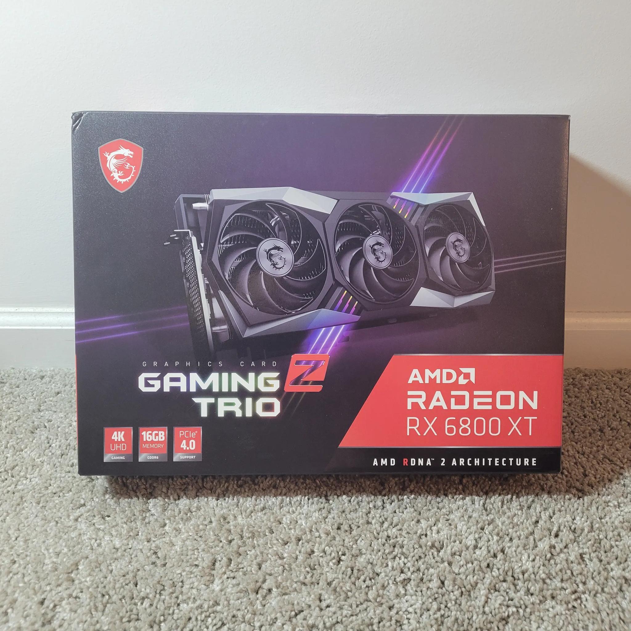 MSI RX 6800 XT Gaming Z Trio 16GB