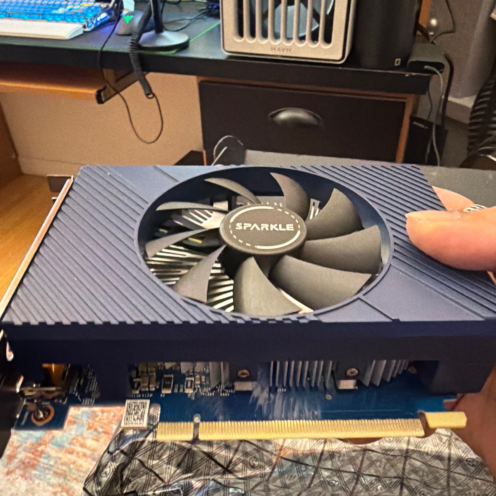 Sparkle Intel Arc A380 ELF 6GB GDDR6 GPU Graphics Card | Gaming | 1080p | 1440p | AV1 | AI | Plex |