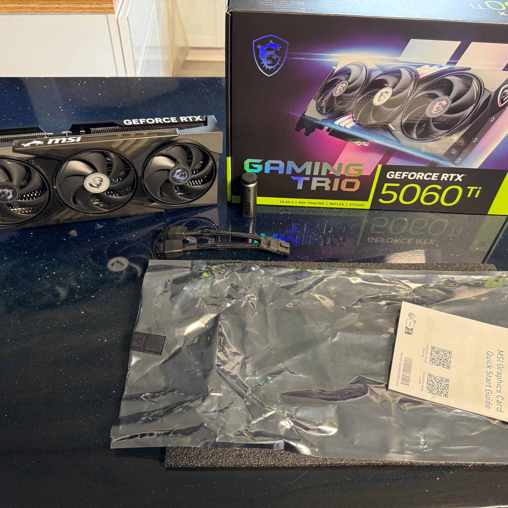 MSI RTX 5060Ti Gaming Trio 16GB