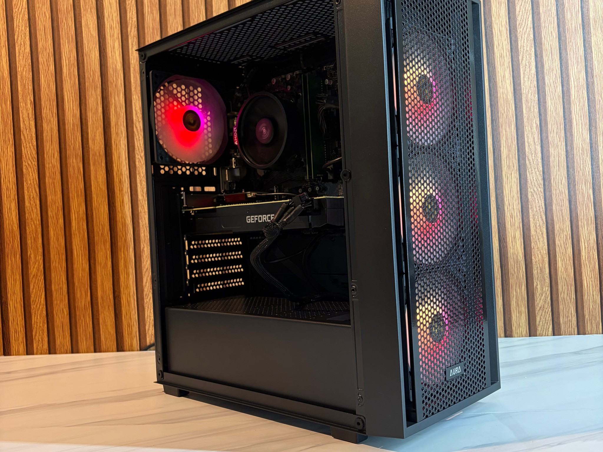 RTX 2070  | Ryzen 5 5500 | 16 GB ddr4 ram | 500GB SSD | 450W