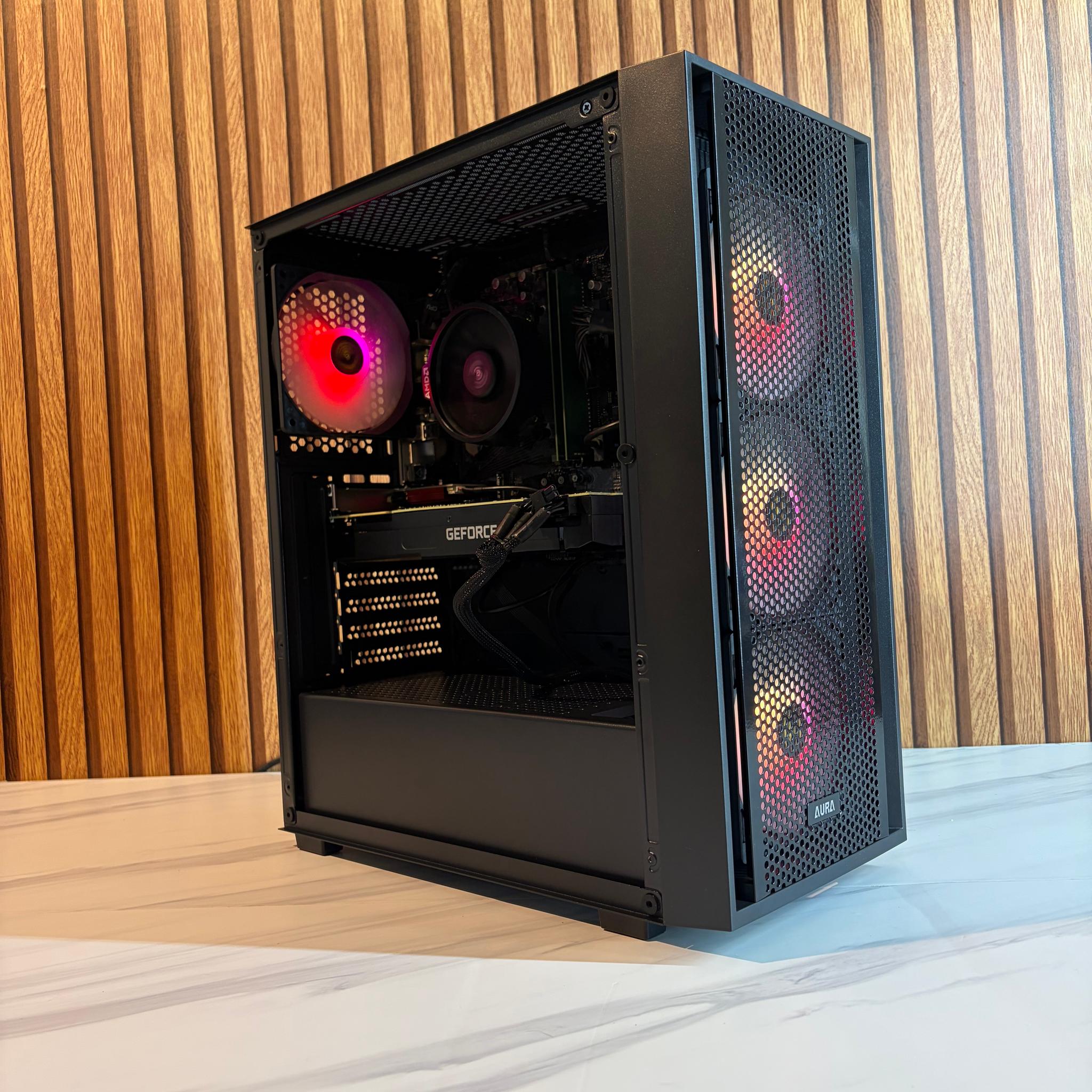 RTX 2070  | Ryzen 5 5500 | 16 GB ddr4 ram | 500GB SSD | 450W