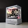🧊FROSTED🧊 Gaming PC | AMD Ryzen 5 5500 | 32GB | RTX 4060 | 1TB SSD | Win11 PRO | Wi-Fi