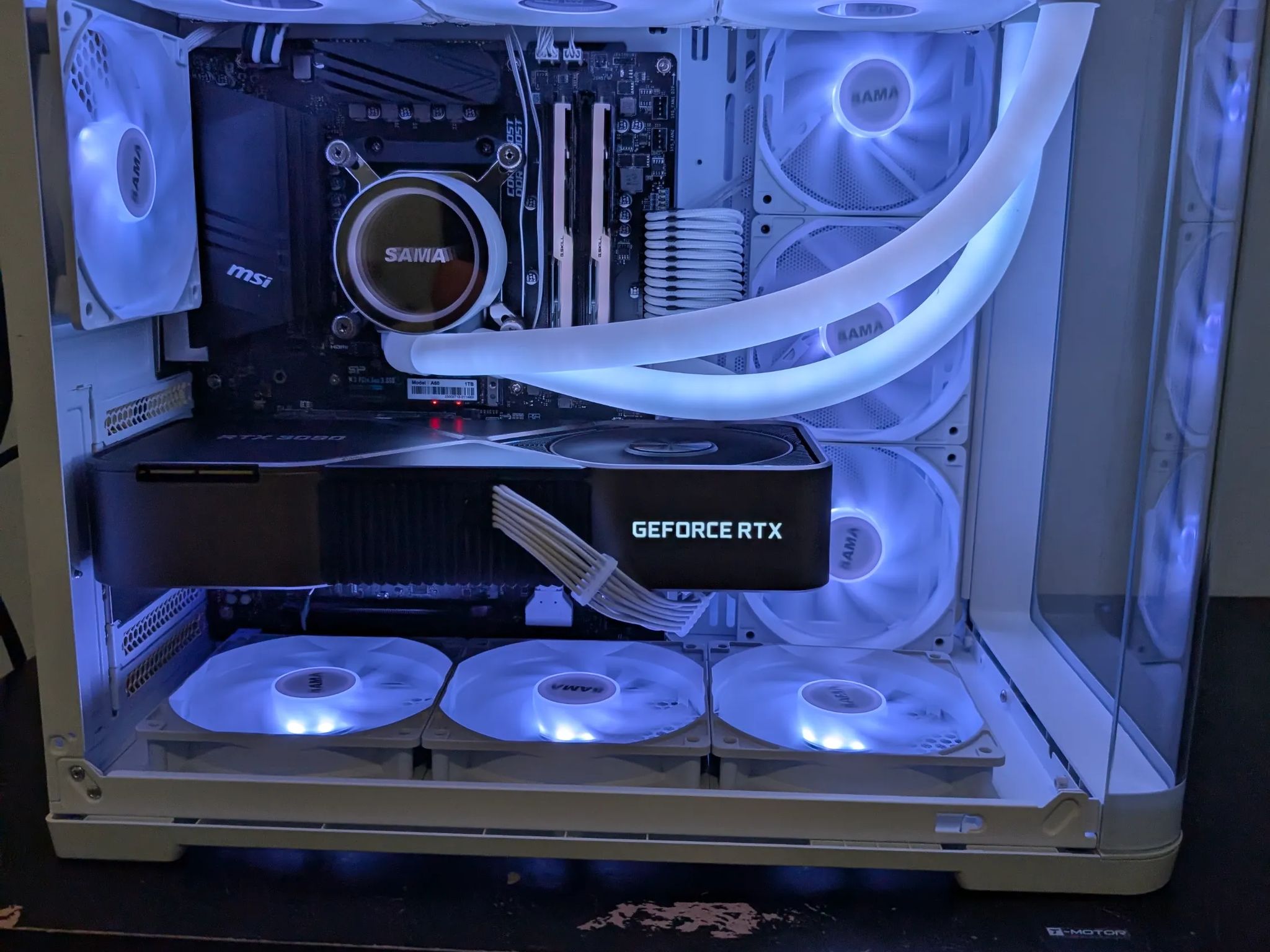 Top Tier RTX 4k Gaming PC - Ryzen 7 5800x3d | RTX 3090 | DDR4 32 GB 3600 | 1 TB NVME Liquid Cooled