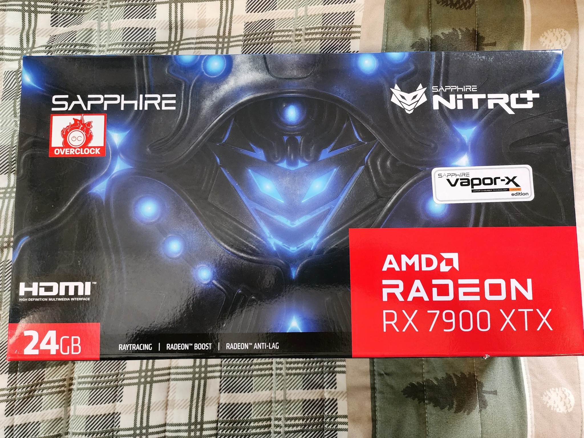 Sapphire NITRO+ AMD Radeon™ RX 7900 XTX Vapor-X 24GB  7900XTX
