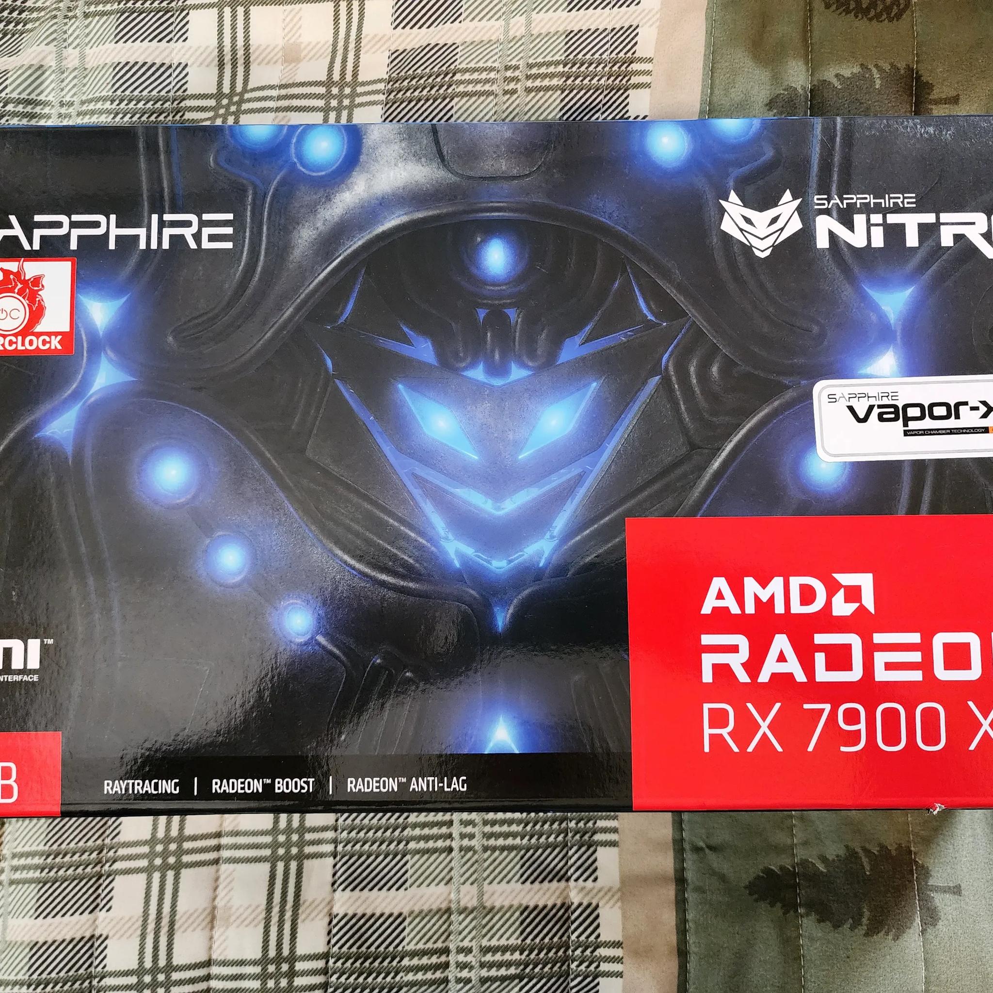 Sapphire NITRO+ AMD Radeon™ RX 7900 XTX Vapor-X 24GB  7900XTX