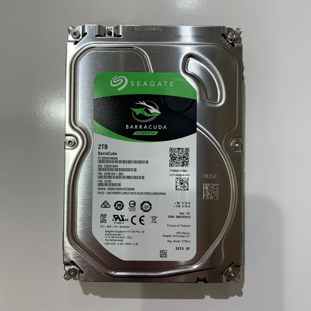 Seagate 2TB 7200 RPM desktop internal hard drive