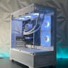 RTX 3060 Ti 8GB, Ryzen 5 4500, 32GB RAM 3200MHz | White RGB Gaming Computer/PC