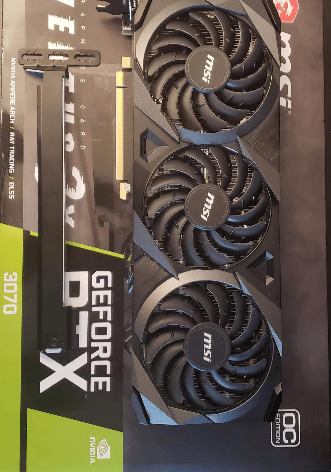 (USED) NVIDIA GeForce RTX 3070 VENTUS 3X OC BV 8GB GDDR6 PCI Express 4.0 Graphics Card