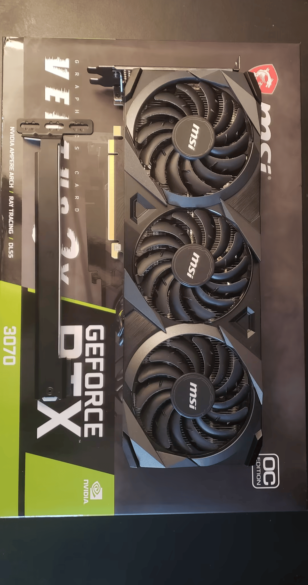 (USED) NVIDIA GeForce RTX 3070 VENTUS 3X OC BV 8GB GDDR6 PCI Express 4.0 Graphics Card