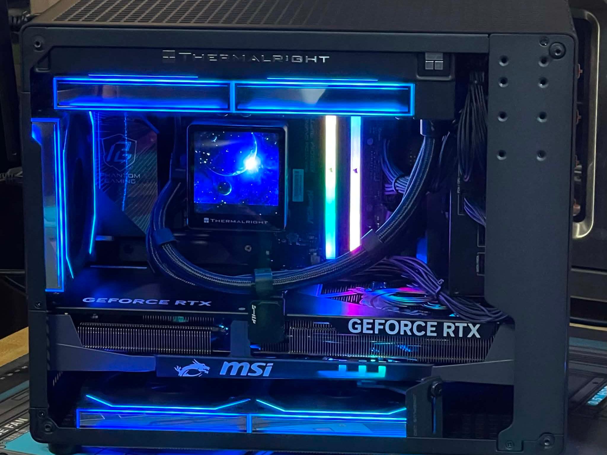 Gaming PC - Jonsbo z20 , 5070, 32gb, 2tb, B850M, AIO, 850 sfx, Ryz 7 8700F