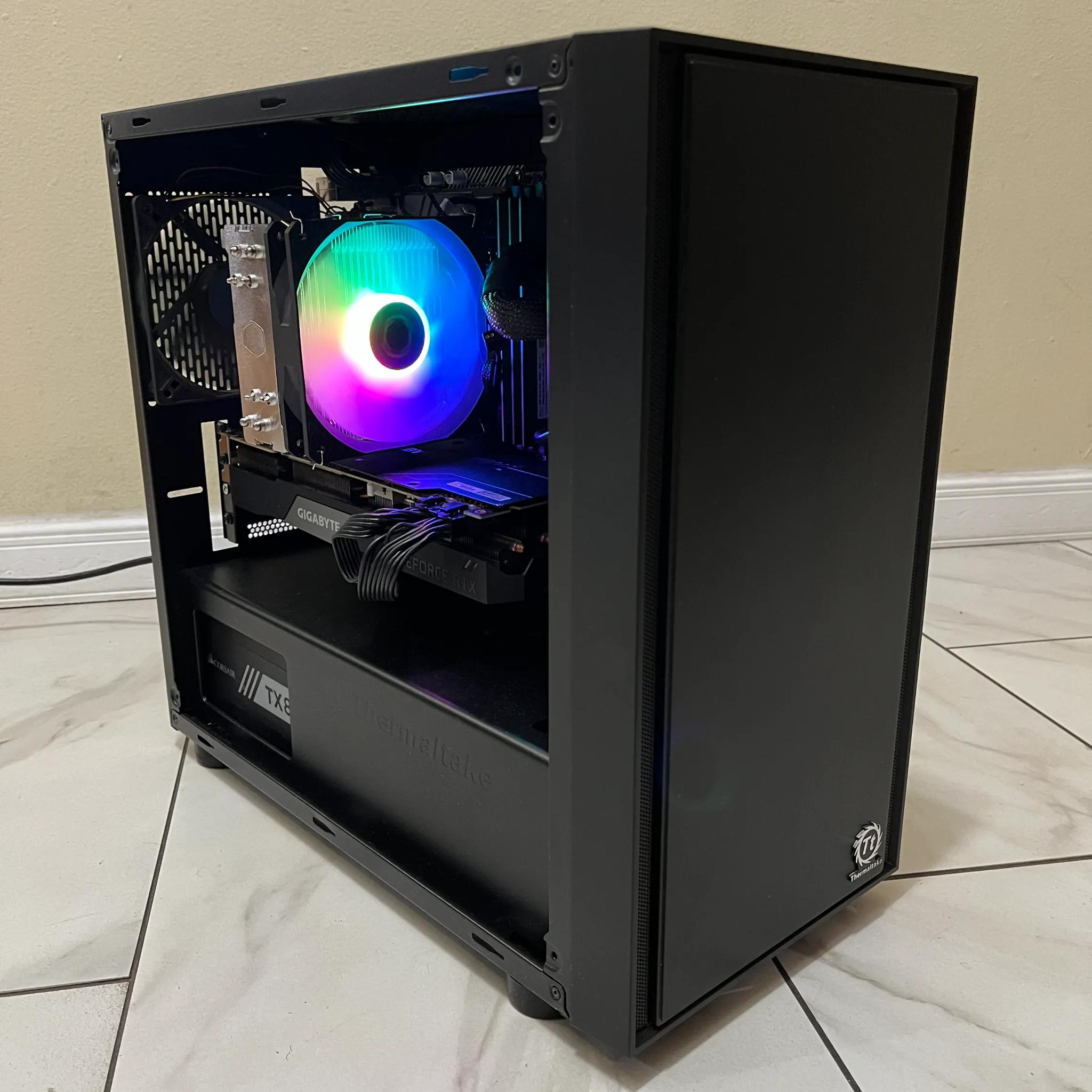 🟠🔥RTX 2080 Super, Intel i7-10700, 16GB RAM, 1 TB M.2 SSD, High Performance Gaming PC 🖥️🔵