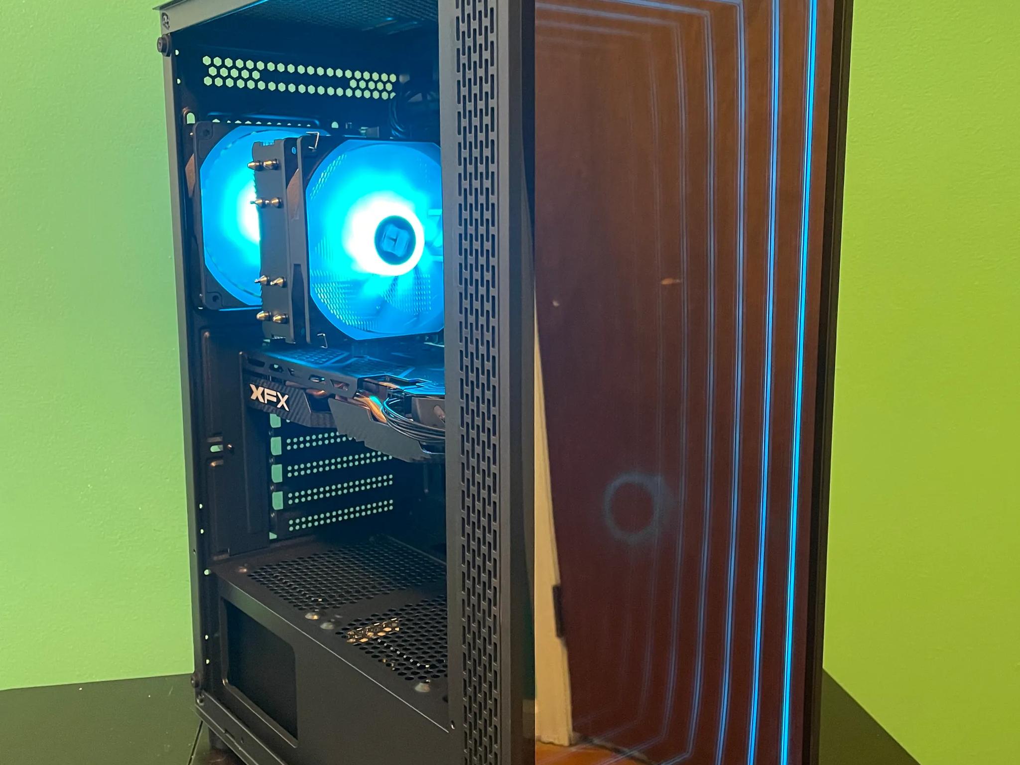 !ILLUSION! Glass Gaming PC | Intel i5 / Amd RX580 / 8GB / 600GB Win 10 Pro WiFi