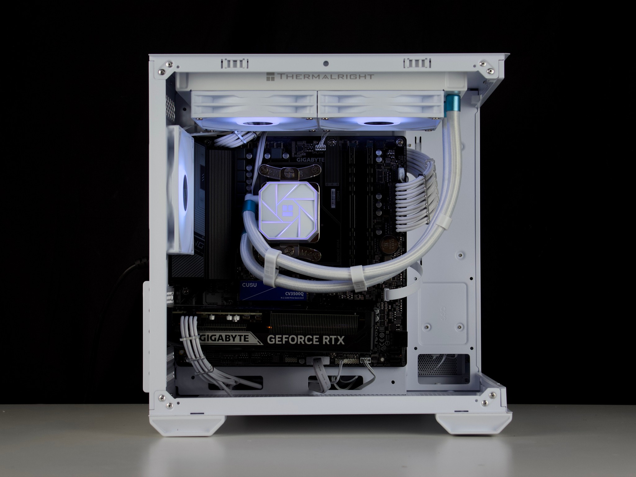 🧊❄️🧊 White Gaming PC – RTX 5060 TI, Ryzen 7 5700X, 32GB RAM, 1TB SSD - WiFi, BlueTooth 🧊❄️🧊
