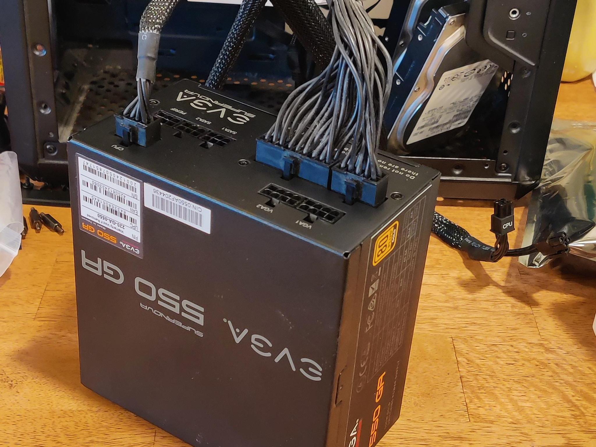 EVGA SuperNOVA 550 GA PSU