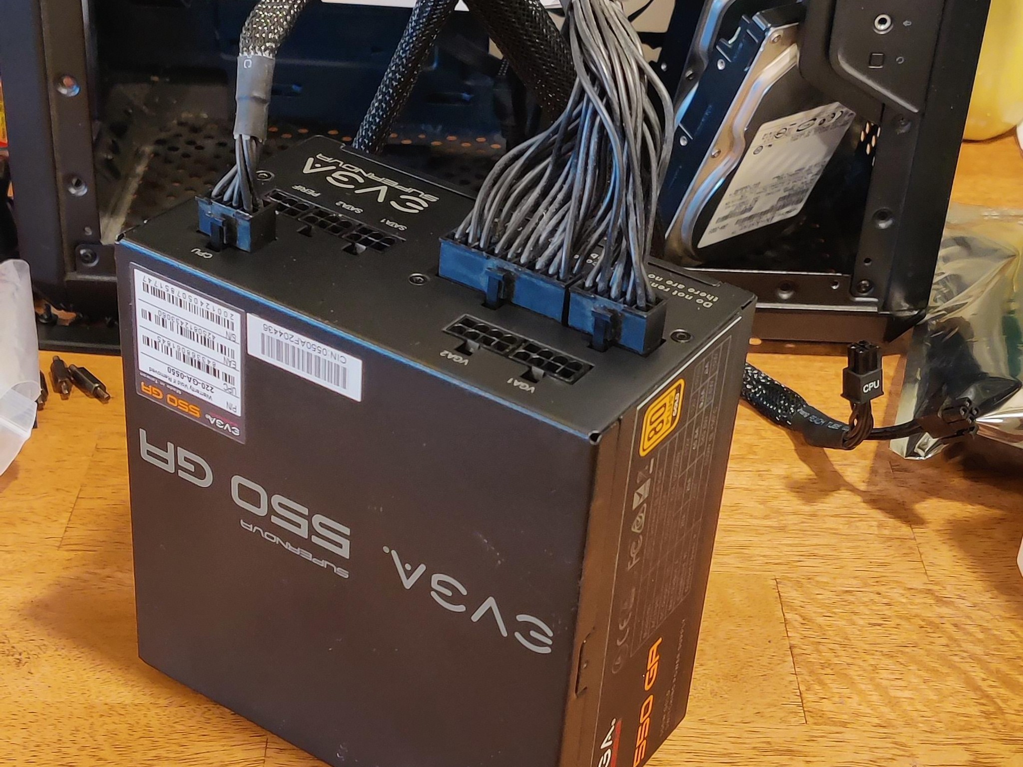 EVGA SuperNOVA 550 GA PSU