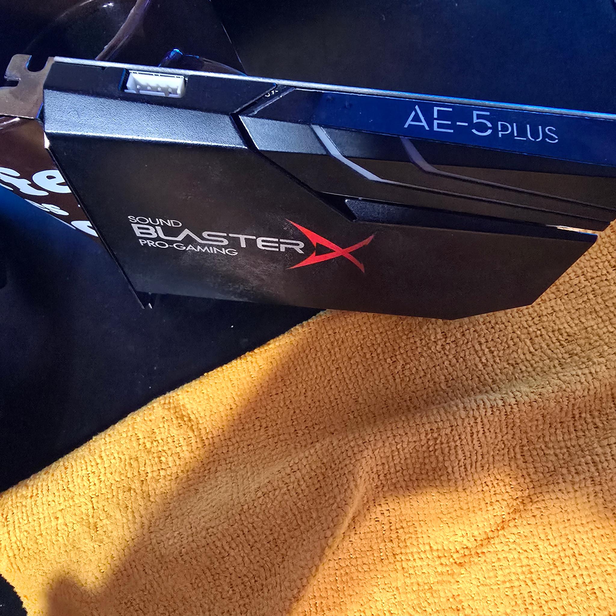 Creative Labs Soundblaster AE-5 Plus Sound Card