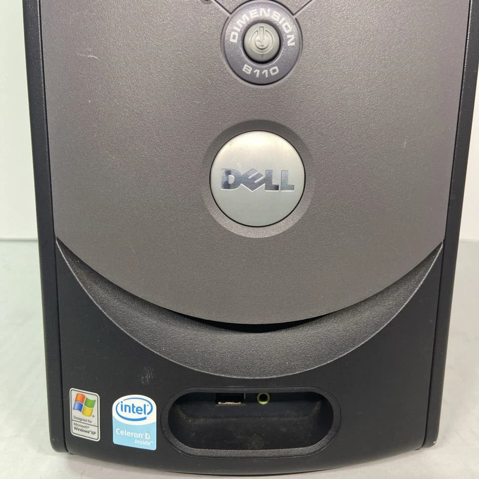 Dell Dimension B110 Desktop Computer Intel Celeron 768 MB Ram NO HDD