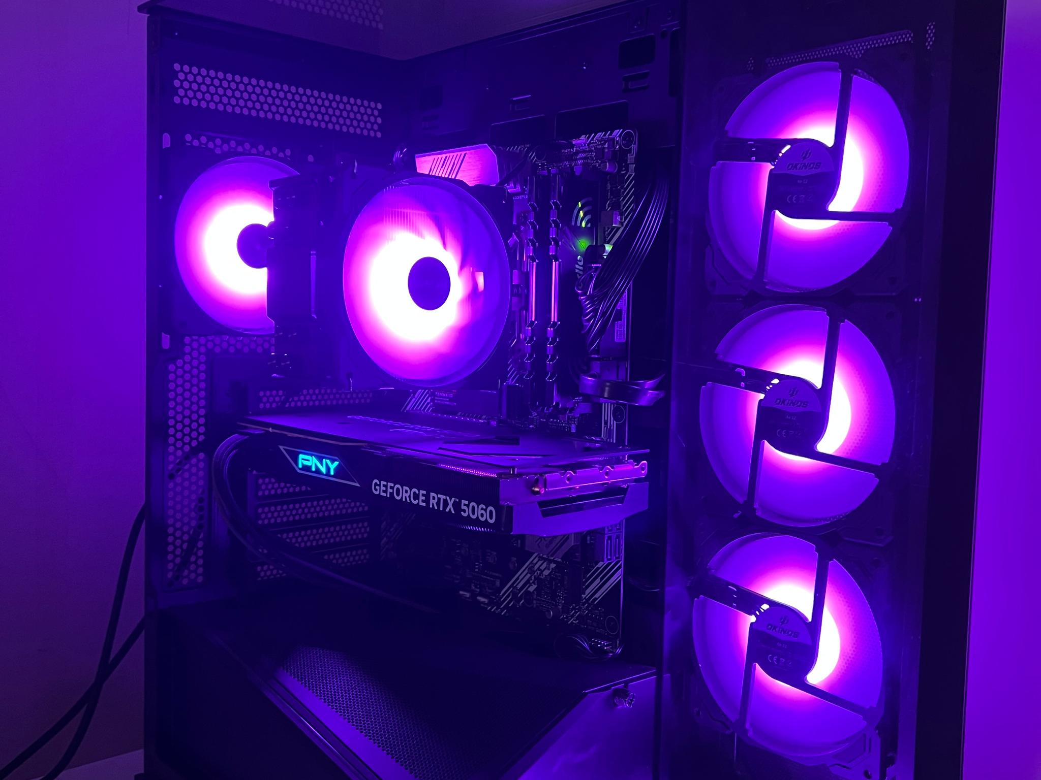 RTX 5060 and r7 5700x gaming pc