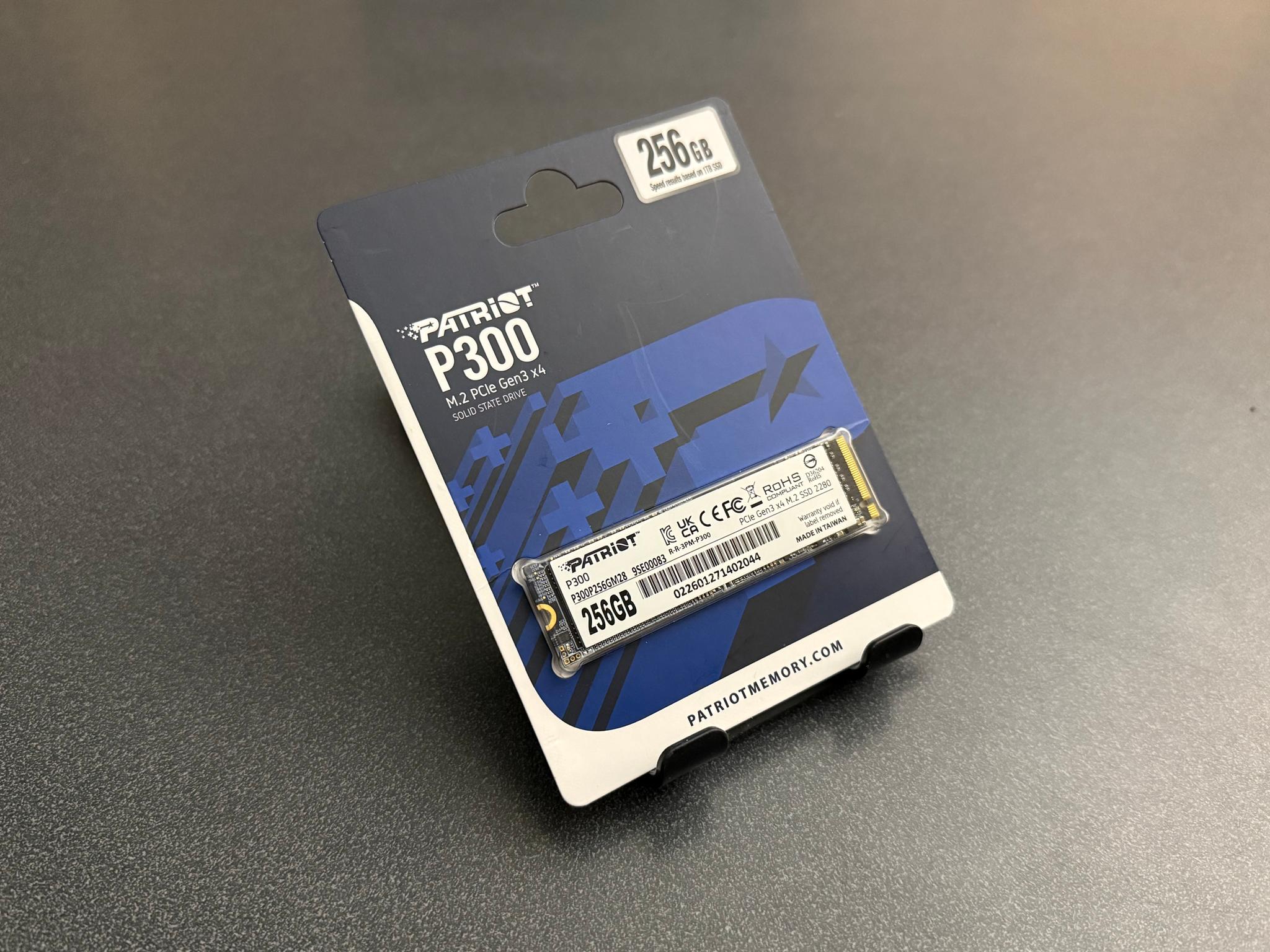 NEW 256GB Patriot P300 NVMe M.2 SSD