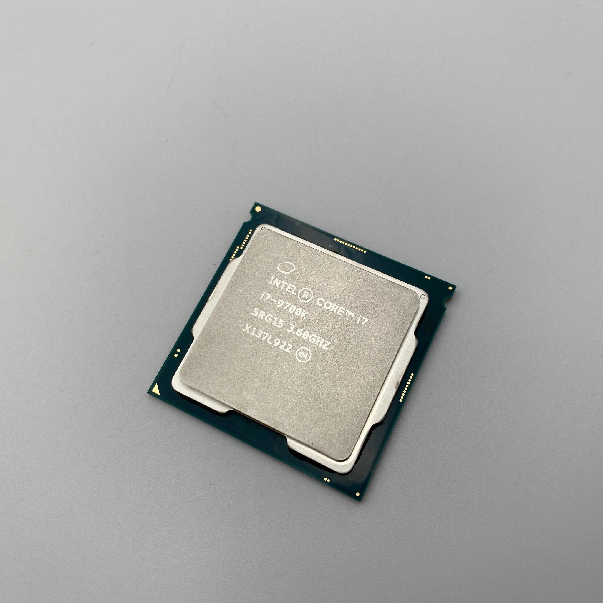 Intel Core i7-9700K SRELT 3.6GHz 8 Cores 8 Threads 12MB Cache LGA1151