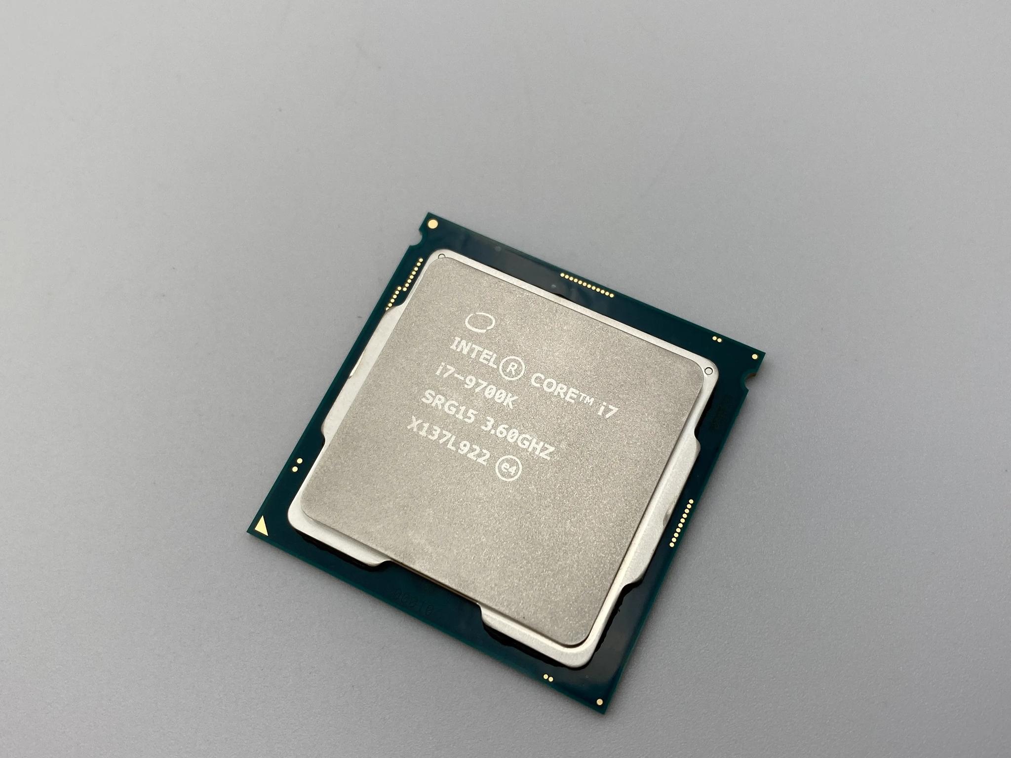 Intel Core i7-9700K SRELT 3.6GHz 8 Cores 8 Threads 12MB Cache LGA1151