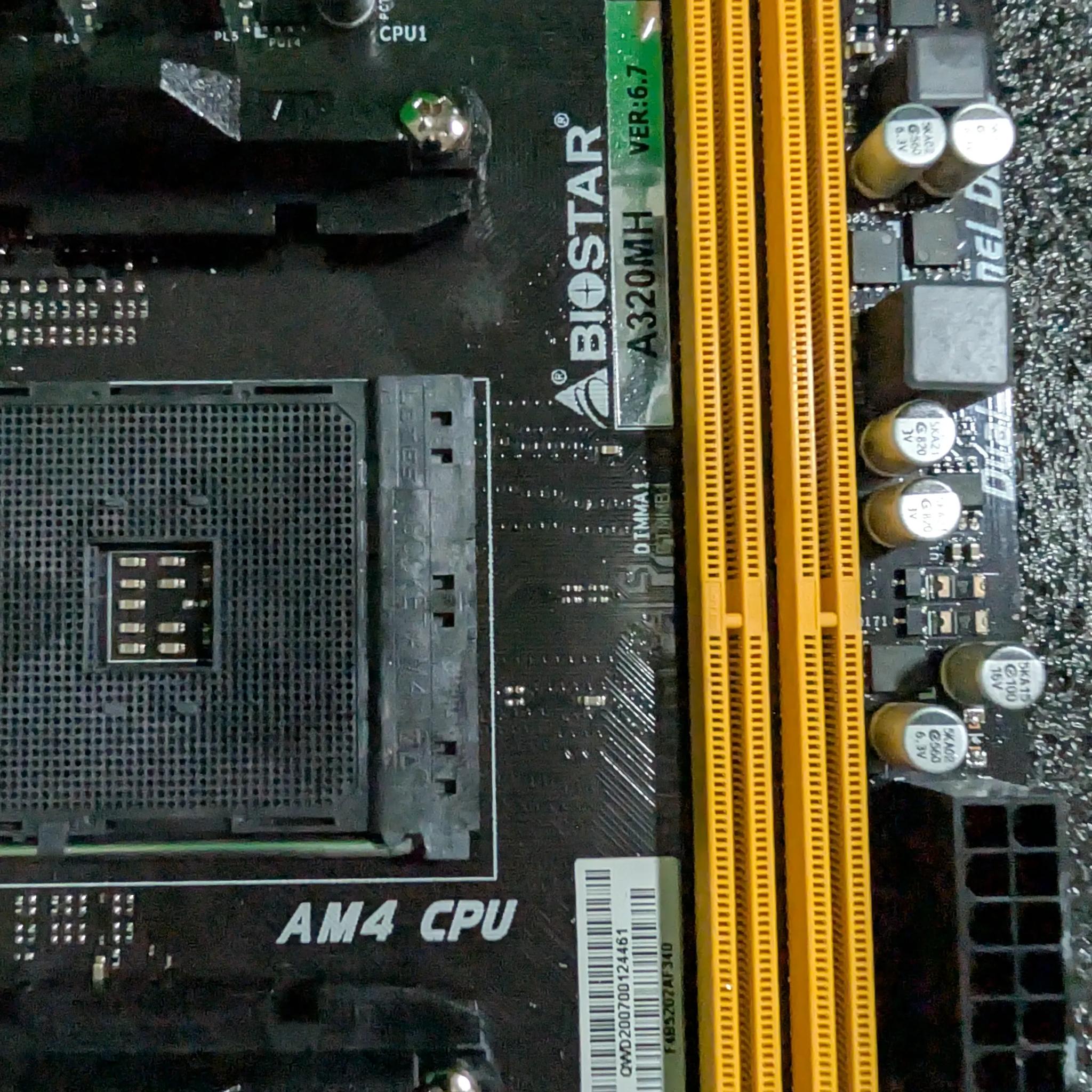 Ryzen 5 2600 and A320mh