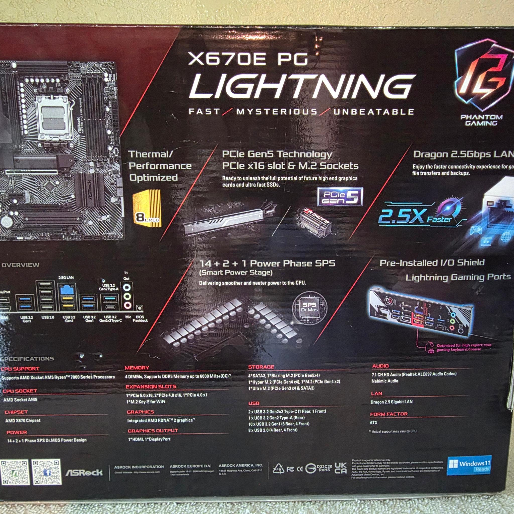 ASRock X670E PG Lightning