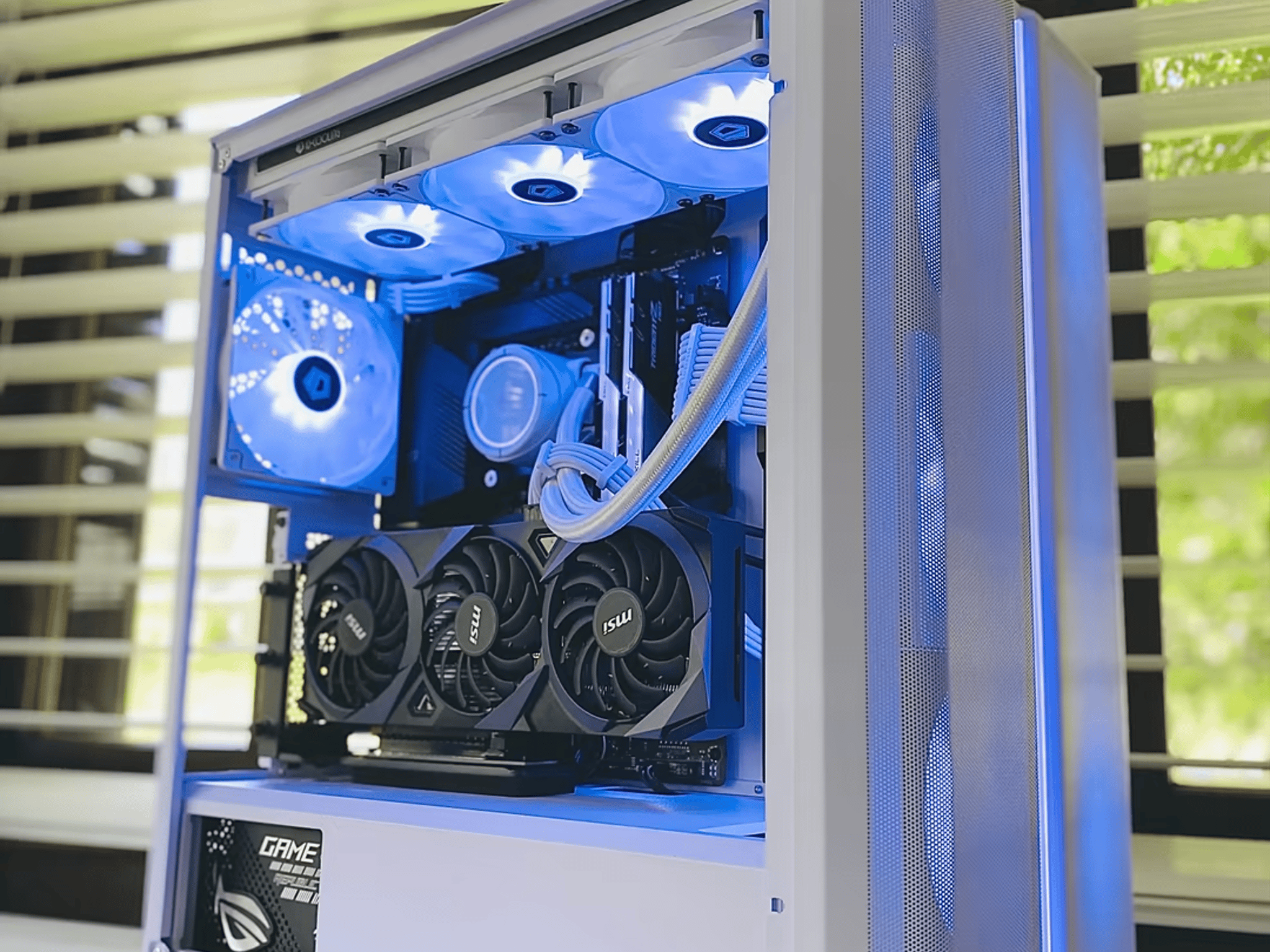 “Frozone” Rtx 3060ti 8gb, I7-10700k High-End Gaming PC