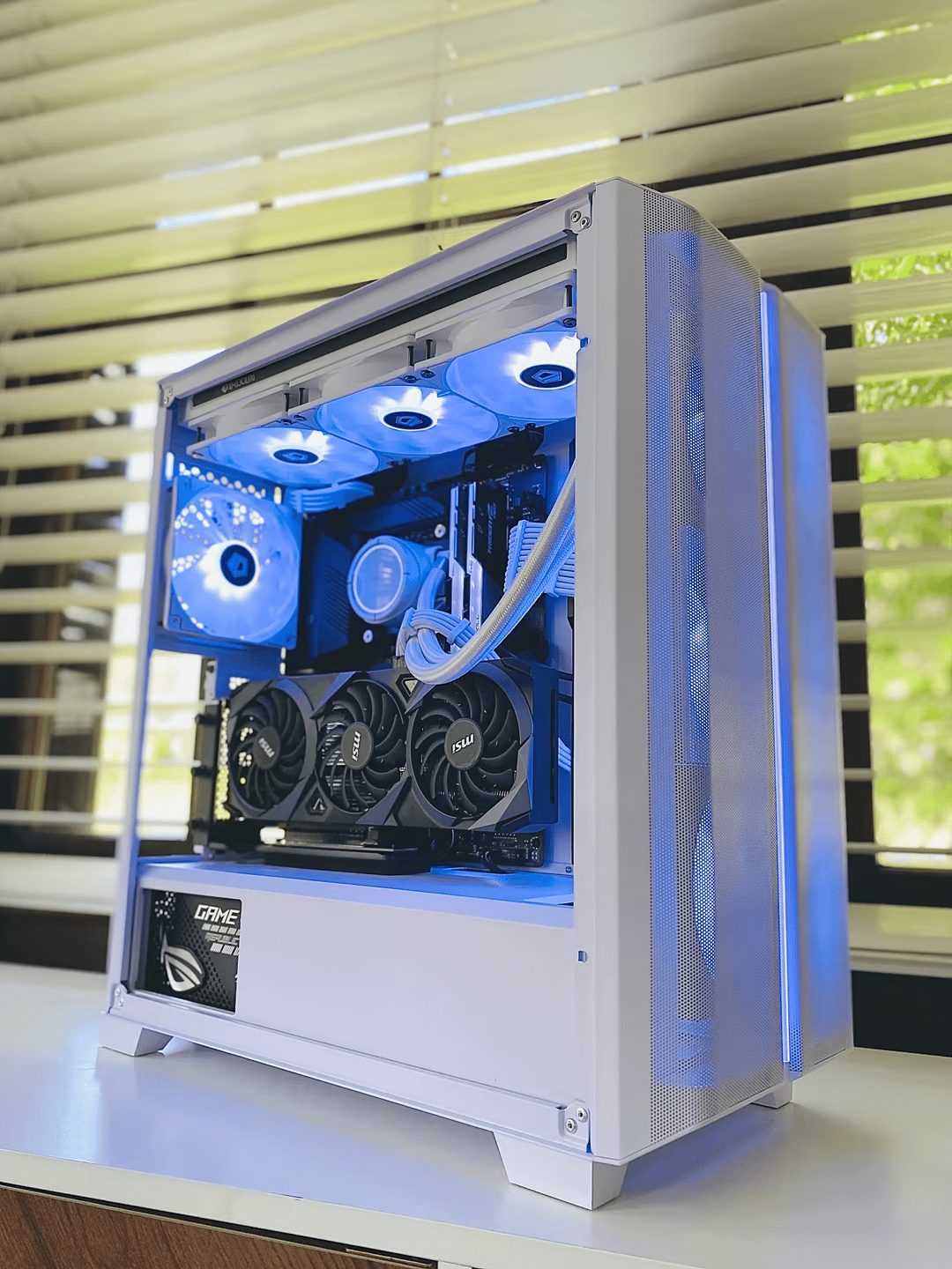 “Frozone” Rtx 3060ti 8gb, I7-10700k High-End Gaming PC
