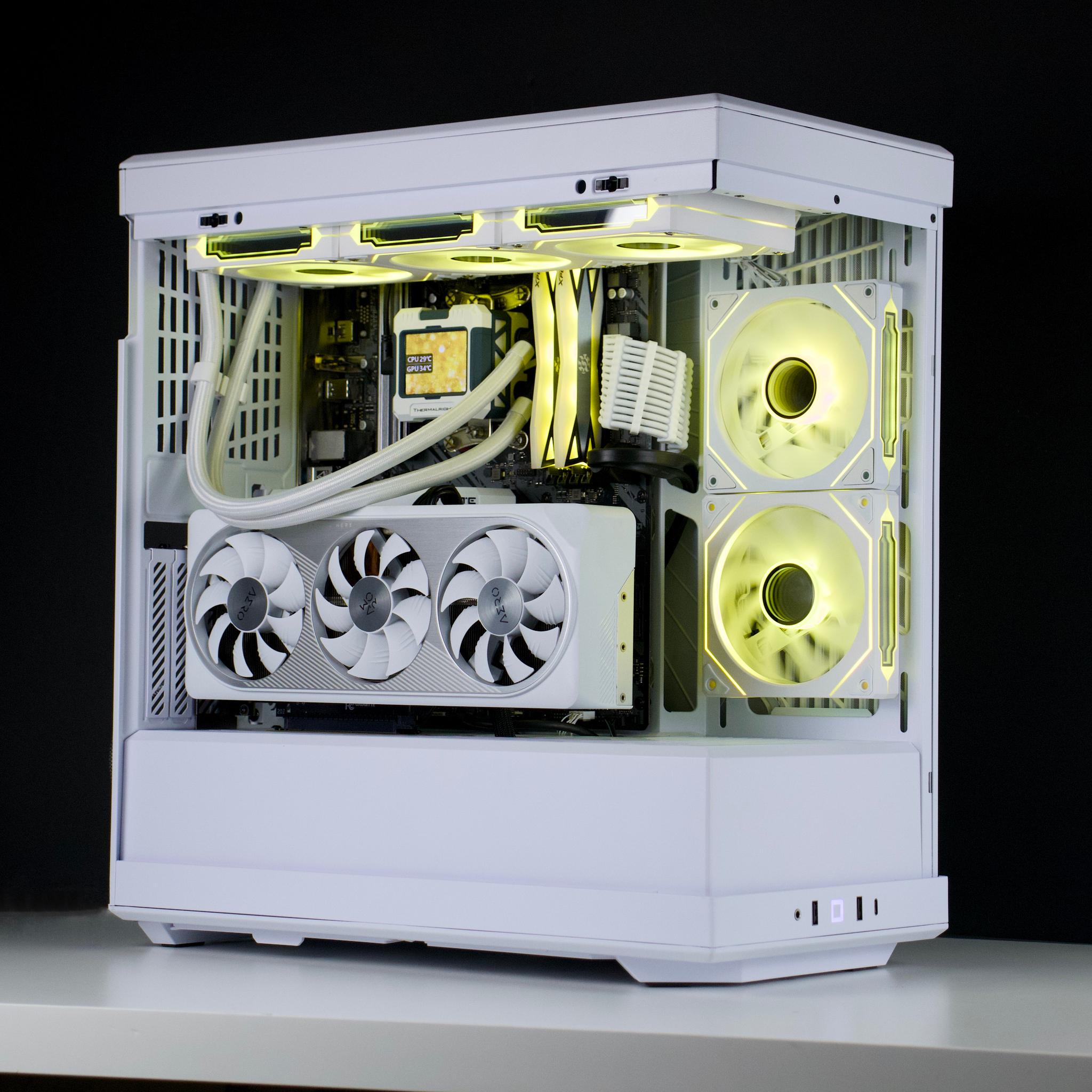 ❄️🧊💎Snowfall - Whiteout 1440P Gaming PC | RTX 4070, Ryzen 7 5800X, 32GB RAM, 1TB NVMe SSD - 💎🧊❄️