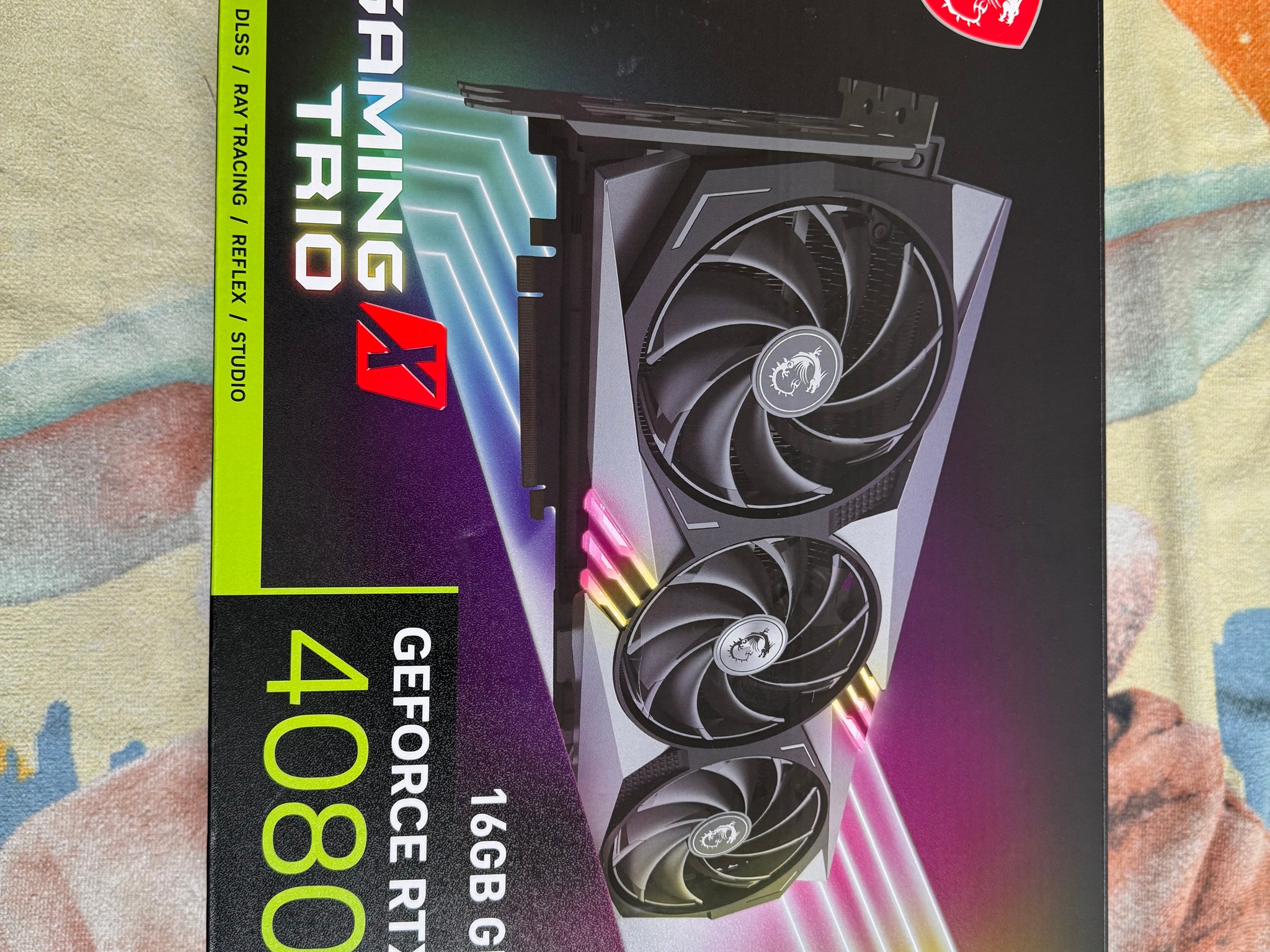 MSI GeForce RTX 4080 GAMING TRIO