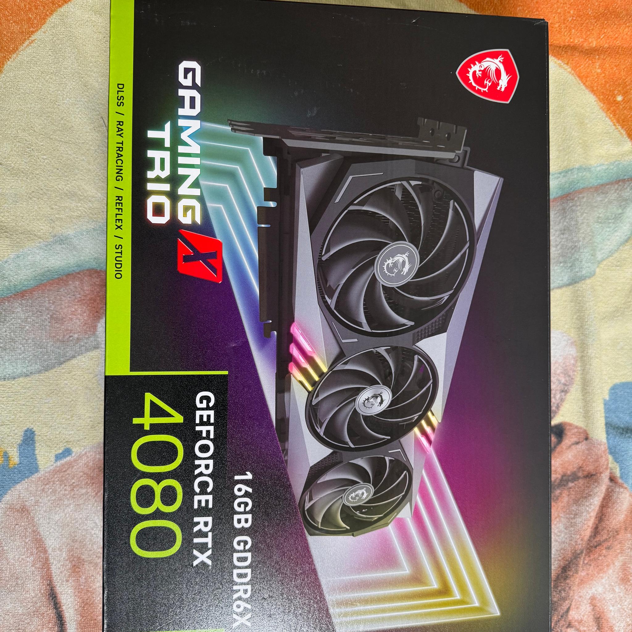 MSI GeForce RTX 4080 GAMING TRIO