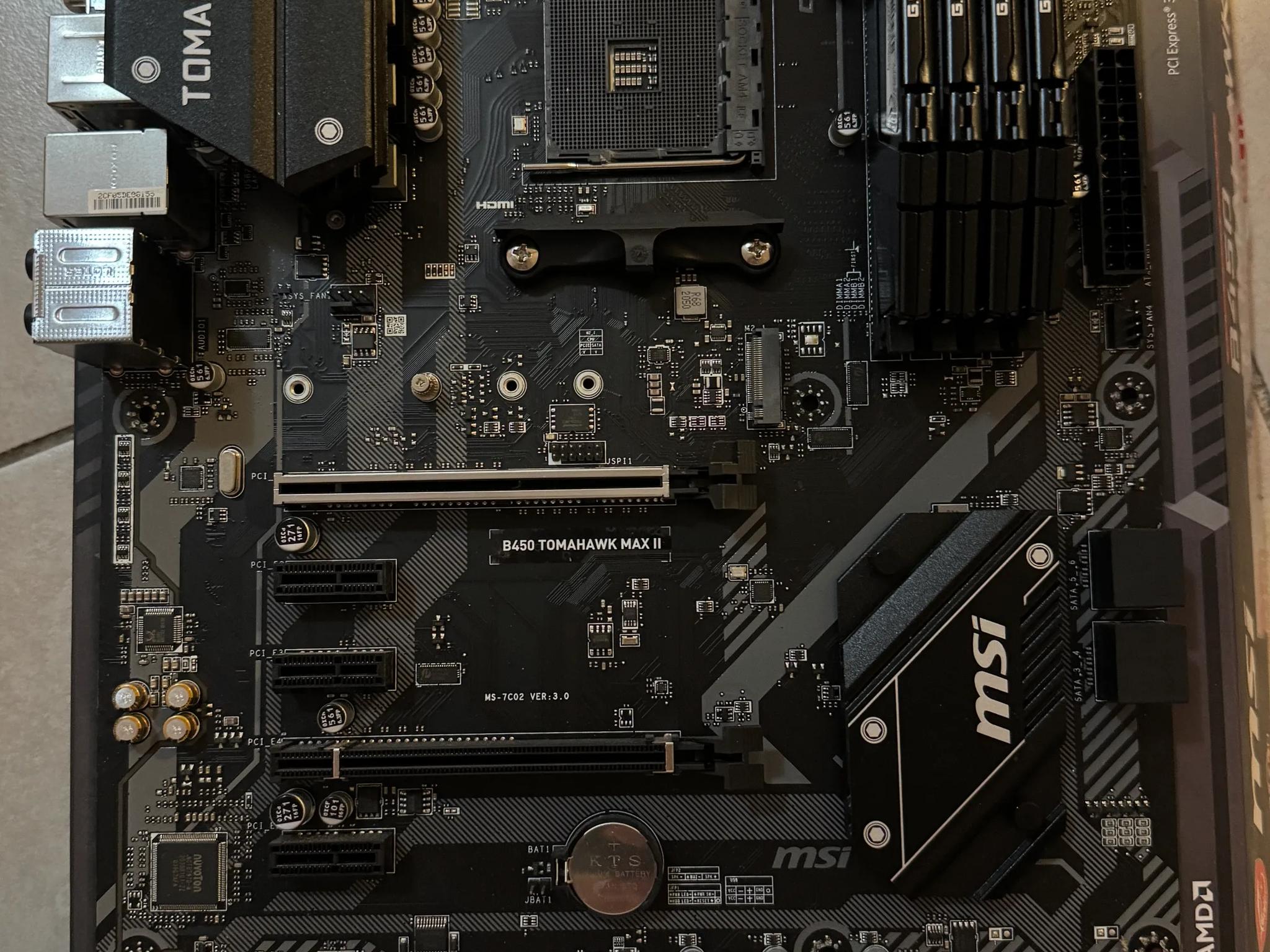 5800x COMBO - MSI B450 Tomahawk MAX II, DDR4 64GB 3200