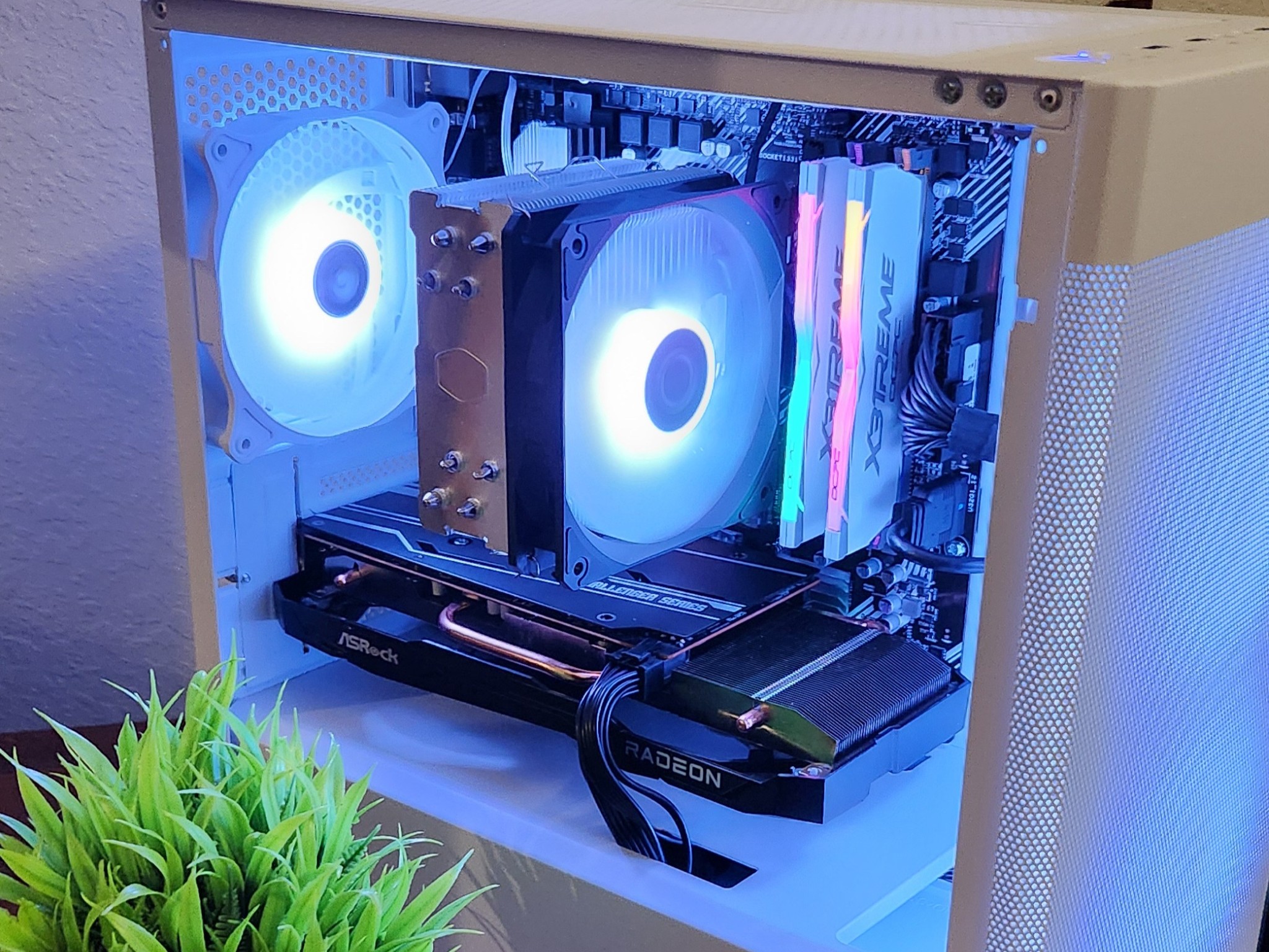 ❄️Igloo🧊 Ryzen 5 4600g Rx 6600 Xt Gaming Pc