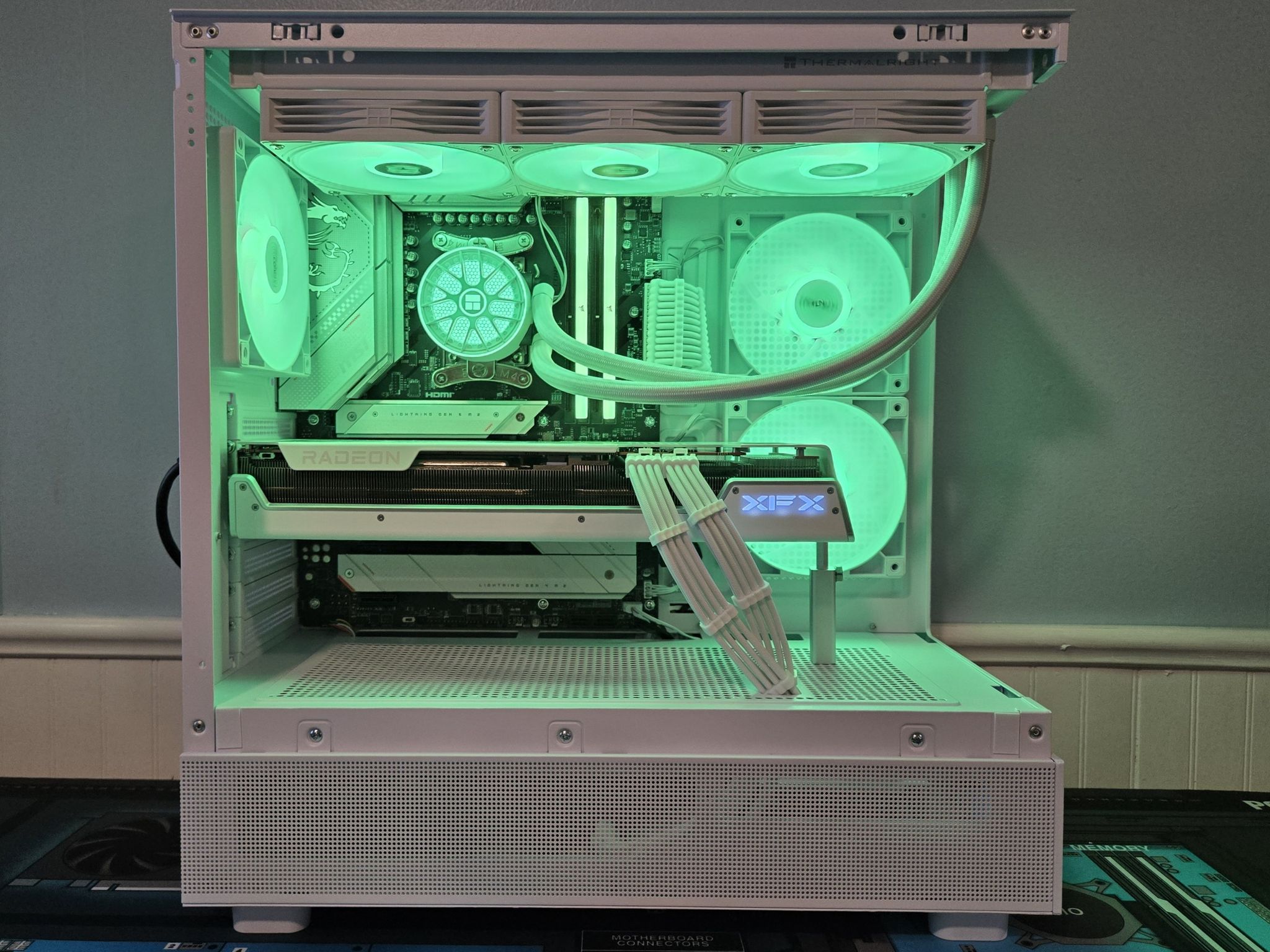 White Gaming/Streaming PC | R7 7700X | RX 7900XT | 2TB NVME | 32GB DDR5 | Win11 Pro | Free Shipping!