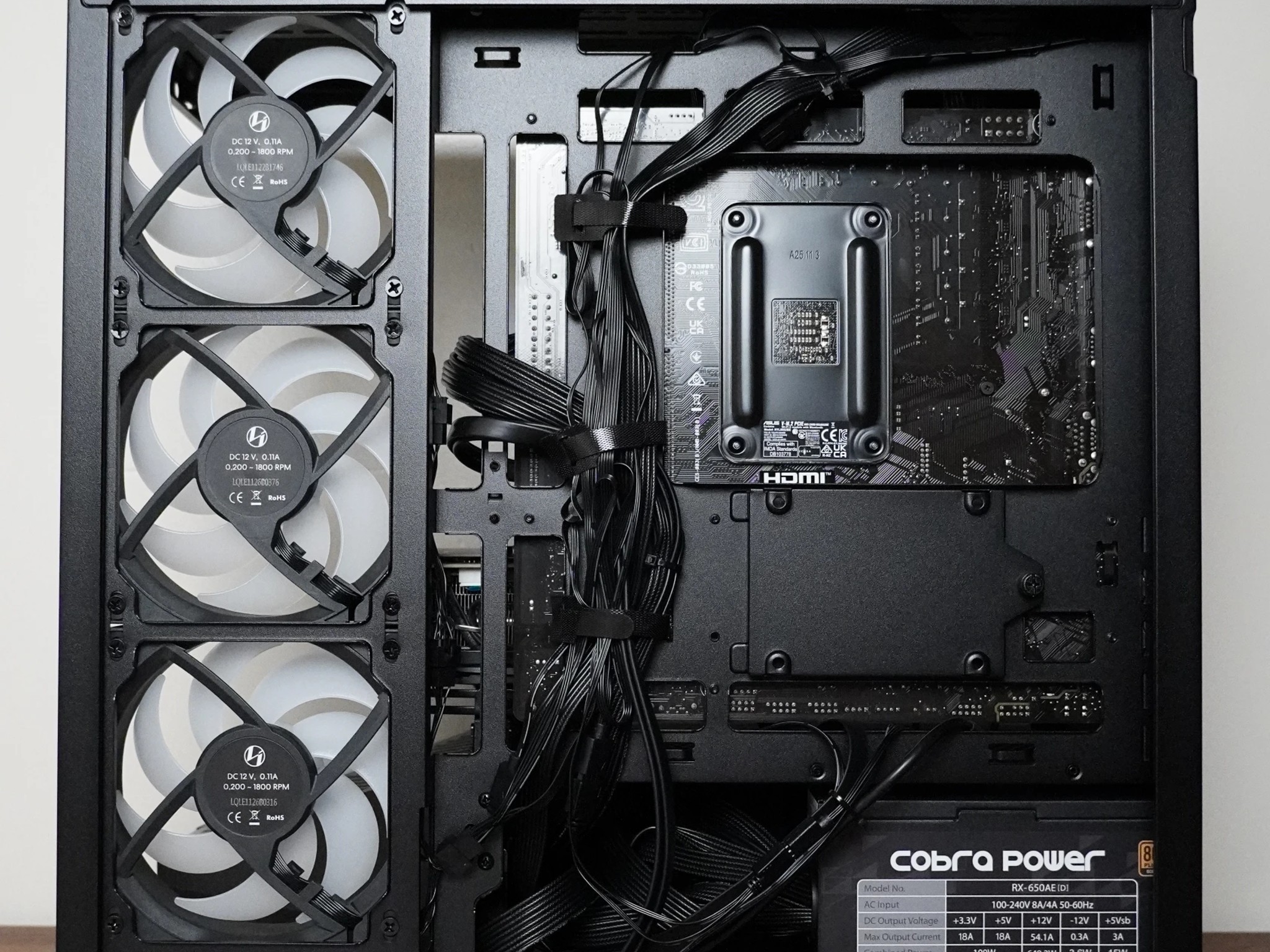 Black Gaming Pc | Ryzen 5 5500 | RTX 2080 Super | DDR4 16GB | 1TB NVMe | Win 11 Pro