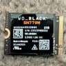 WD_BLACK SN770M 2TB NVMe SSD - M.2 2230 - 100% Health - Perfect for Steam Deck/ROG Ally