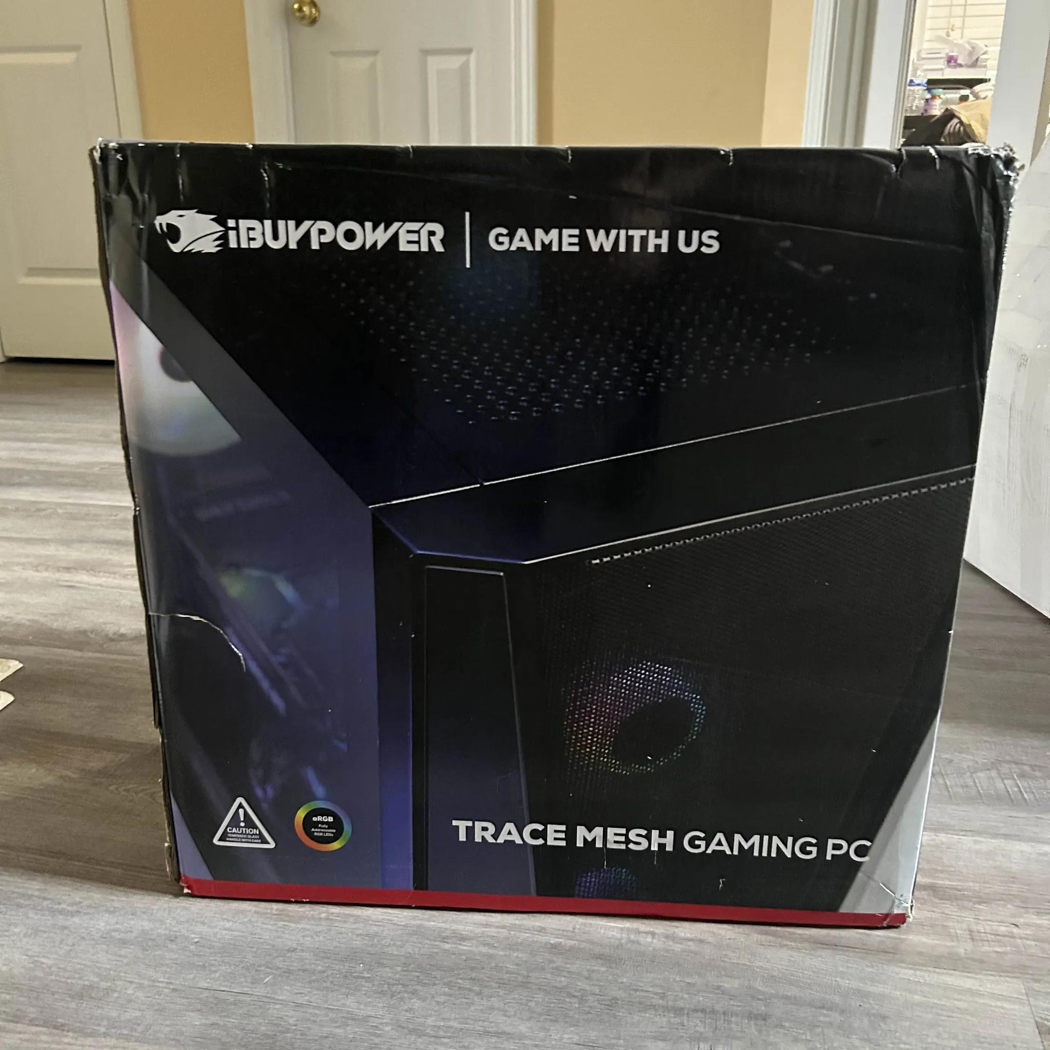 BNIB iBuyPower AMD Ryzen 7 7700 - AMD Radeon RX 7800XT 16GB- 32GB DDR5 RAM - 2TB NVMe SSD