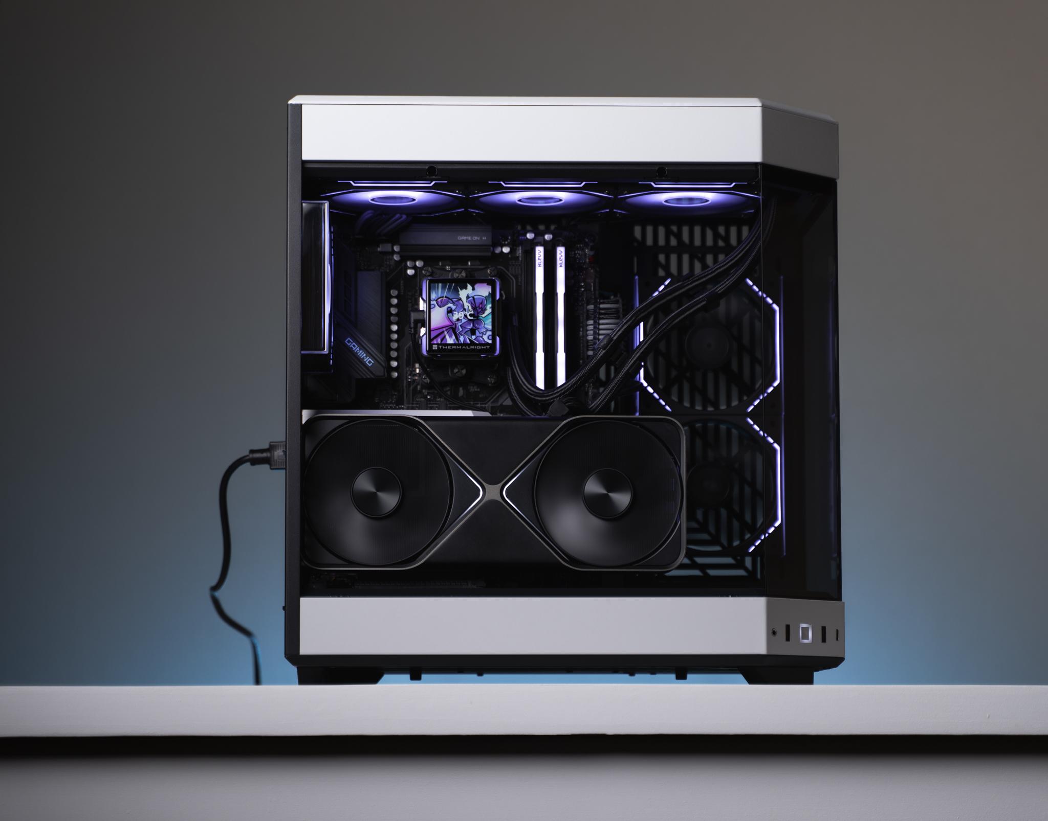 “Pureform V2.1” RTX 5080 Ryzen 7 9800X3D 2TB 48GB Windows 11 Workstation Gaming PC