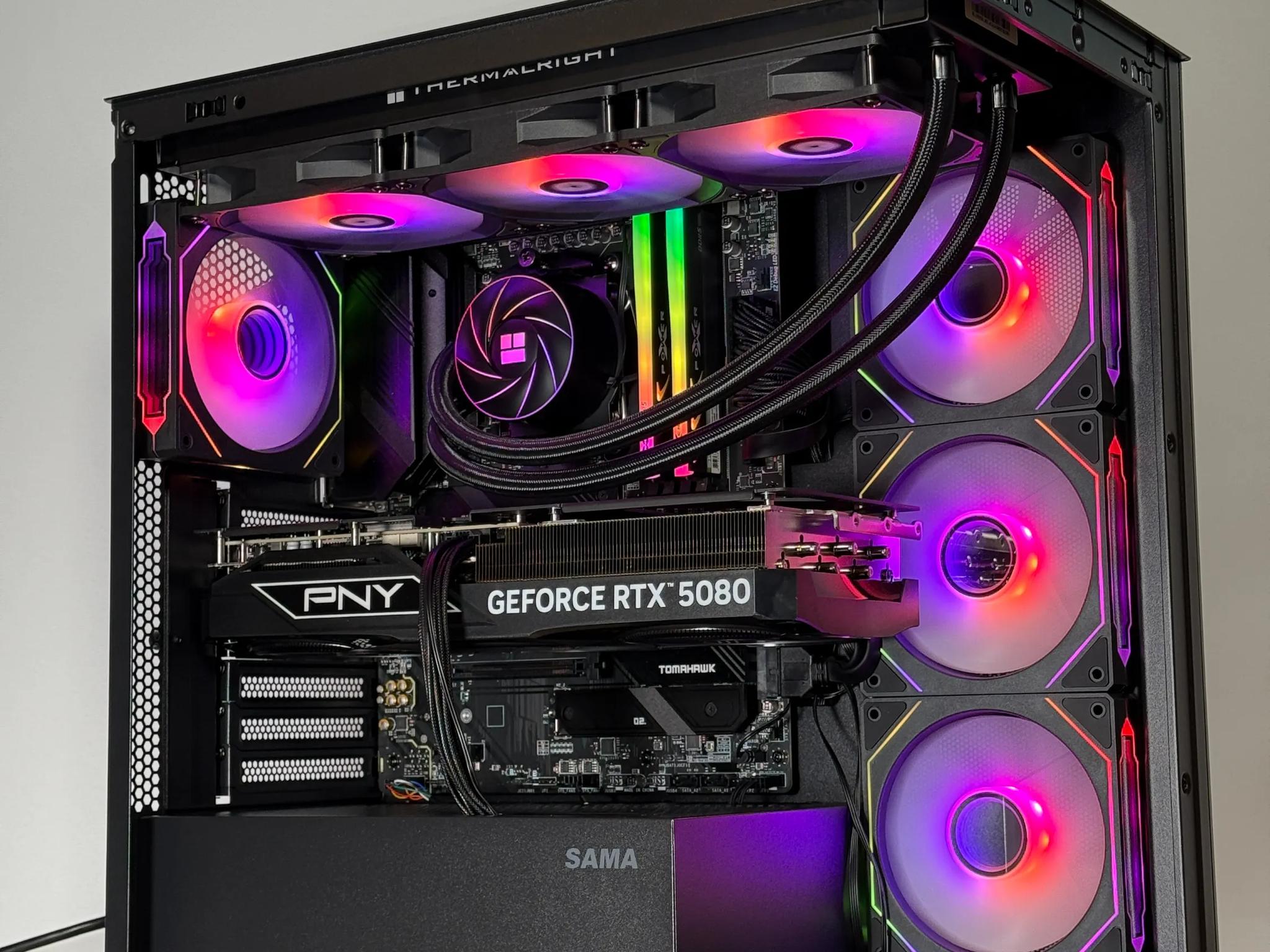 RTX 5080 Ryzen 9 9900x Gaming PC