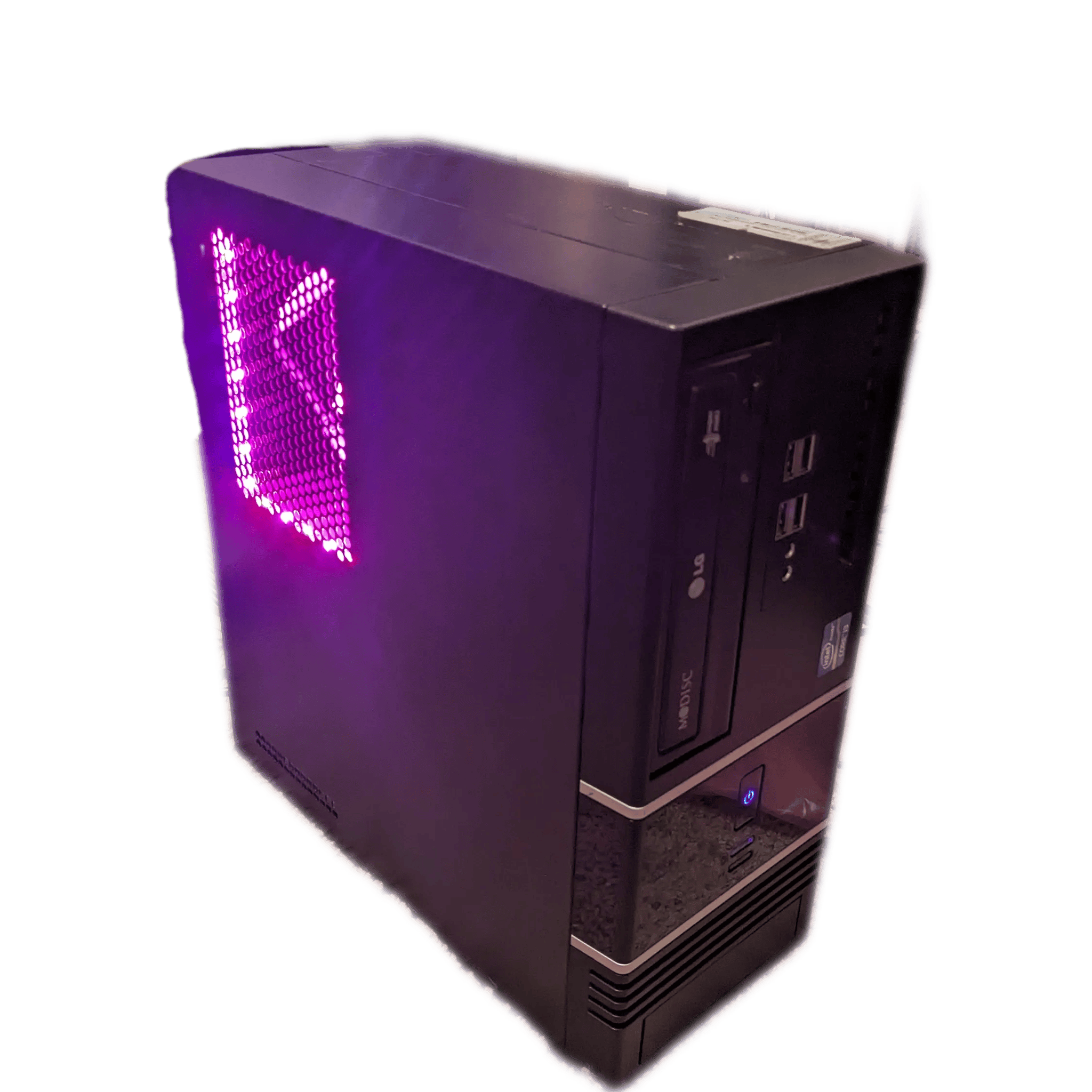Starter Gaming PC - RGB, i5 (2nd/3rd Gen), 480GB SSD, Wifi, Win10, 16GB RAM, RX 460 2GB