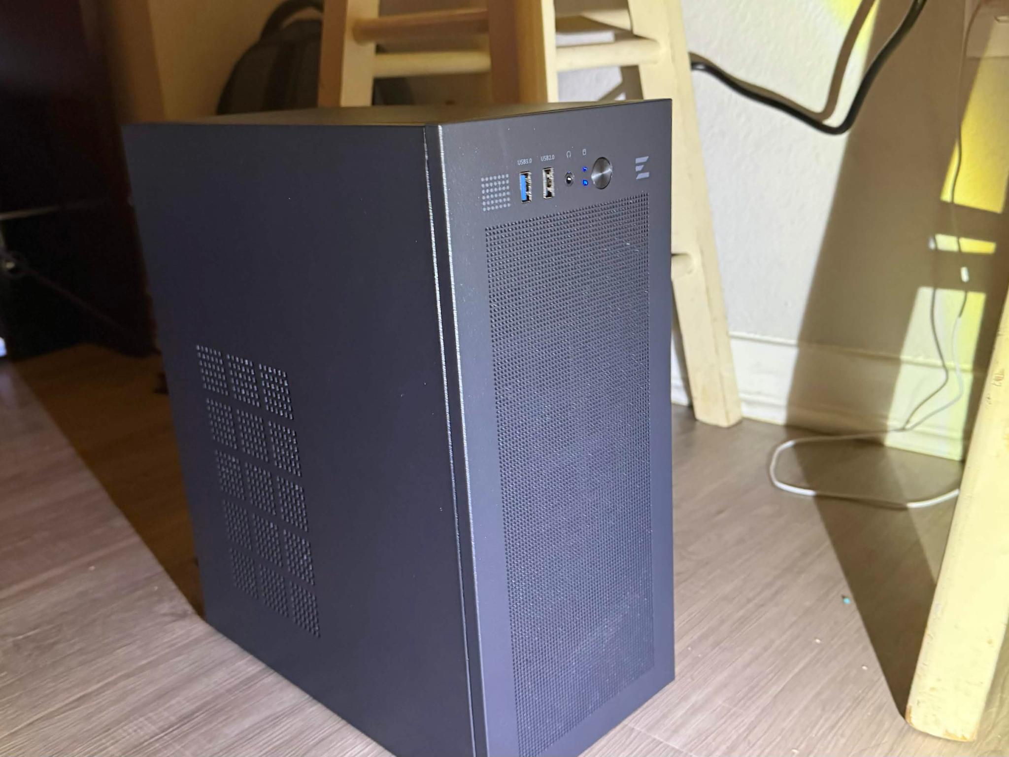 Mini Gaming PC | 10400F | 16GB DDR4 | RTX 3060 12GB | 500GB NVMe | Windows 11 | Zalman Cubix