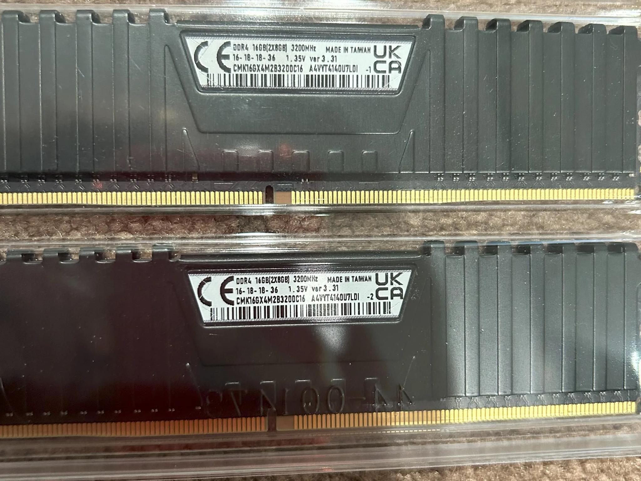 Corsair vengance 16gb DDR4
