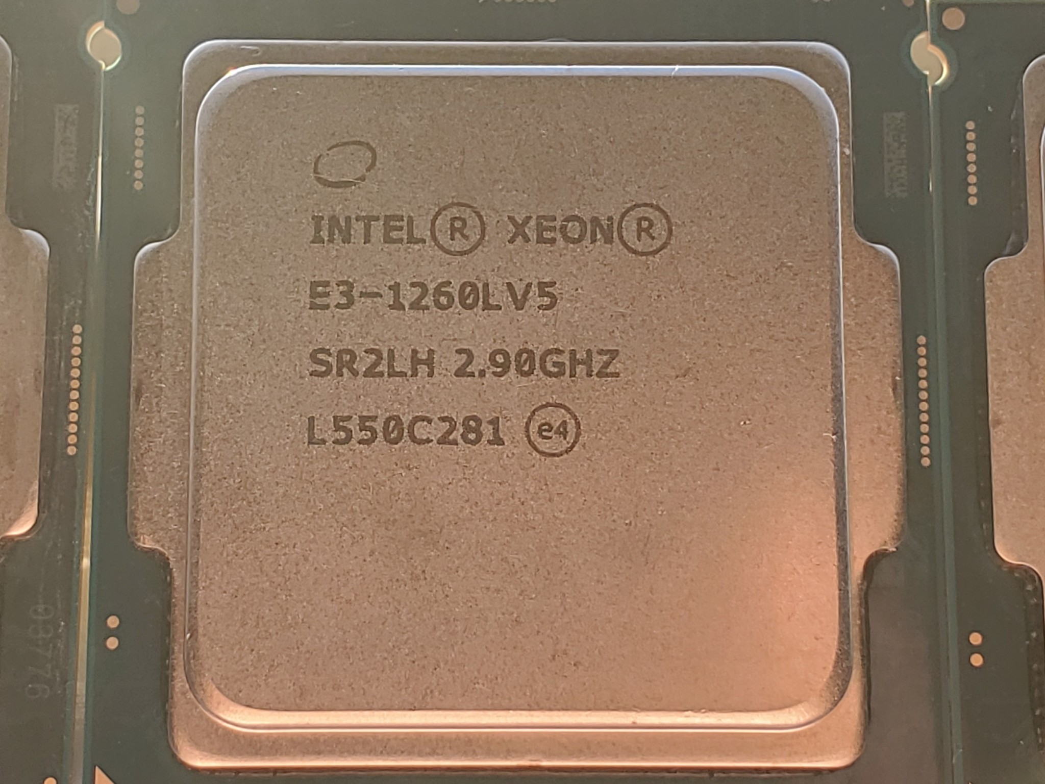 UNTESTED 4x Xeon E3 LGA 1151 4 Core V5 & V6 CPUs (6th & 7th gen)