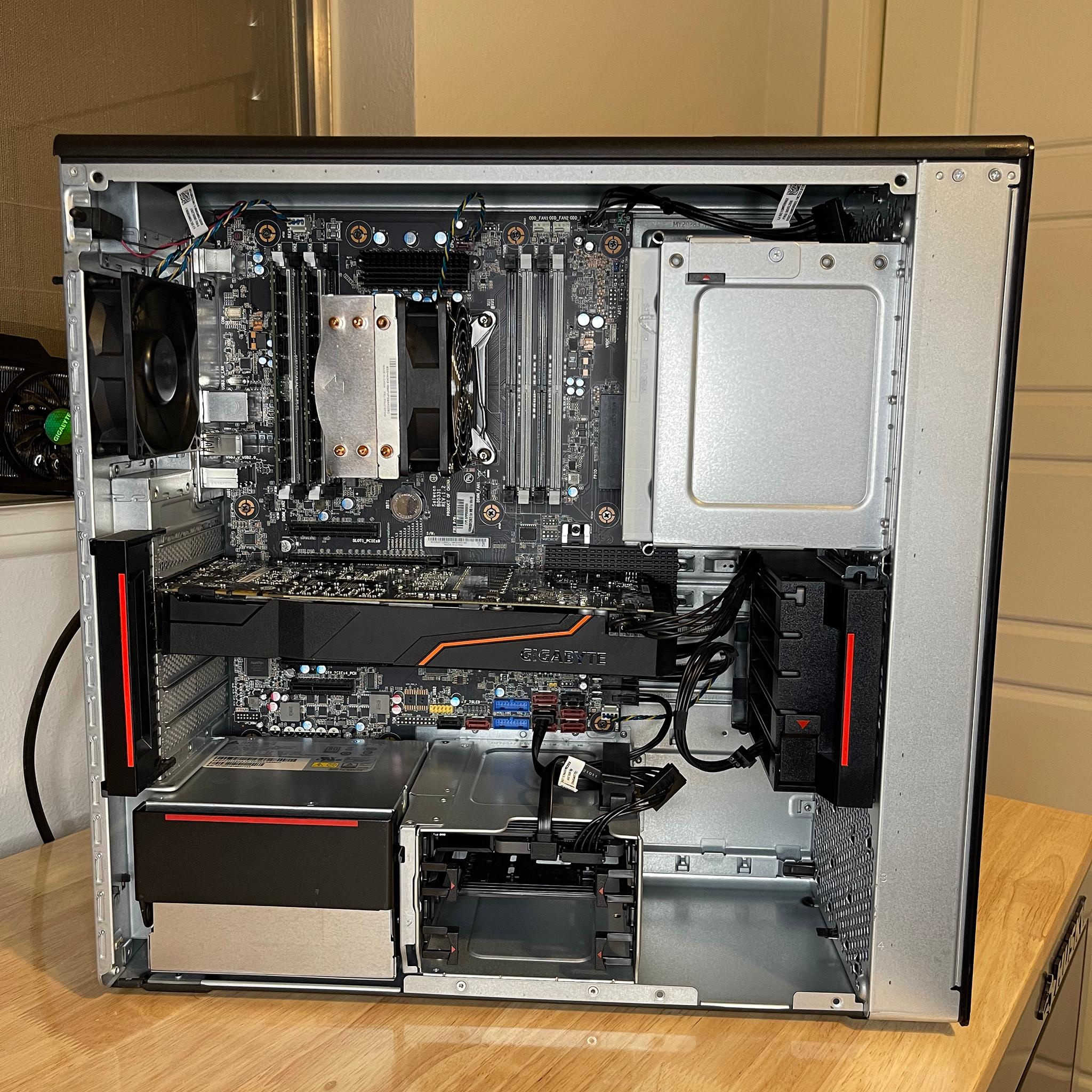 GTX 1080 OC + W-2135