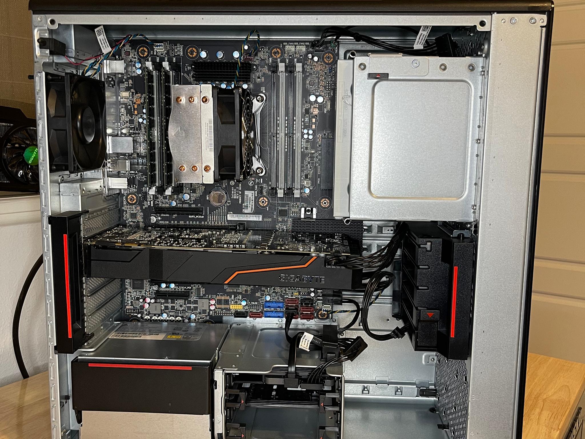 GTX 1080 OC + W-2135