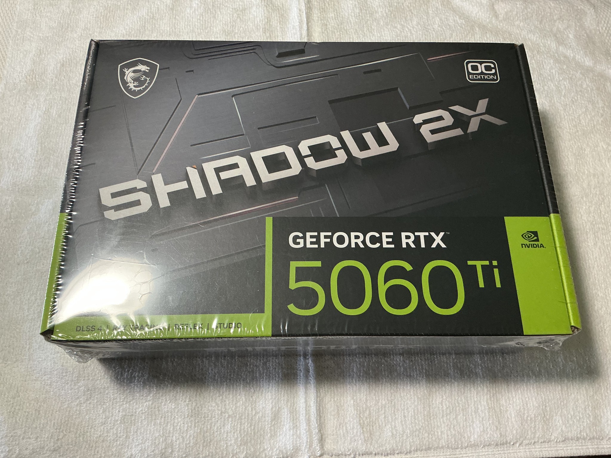 MSI RTX 5060 Ti 8GB Shadow 2X OC Plus