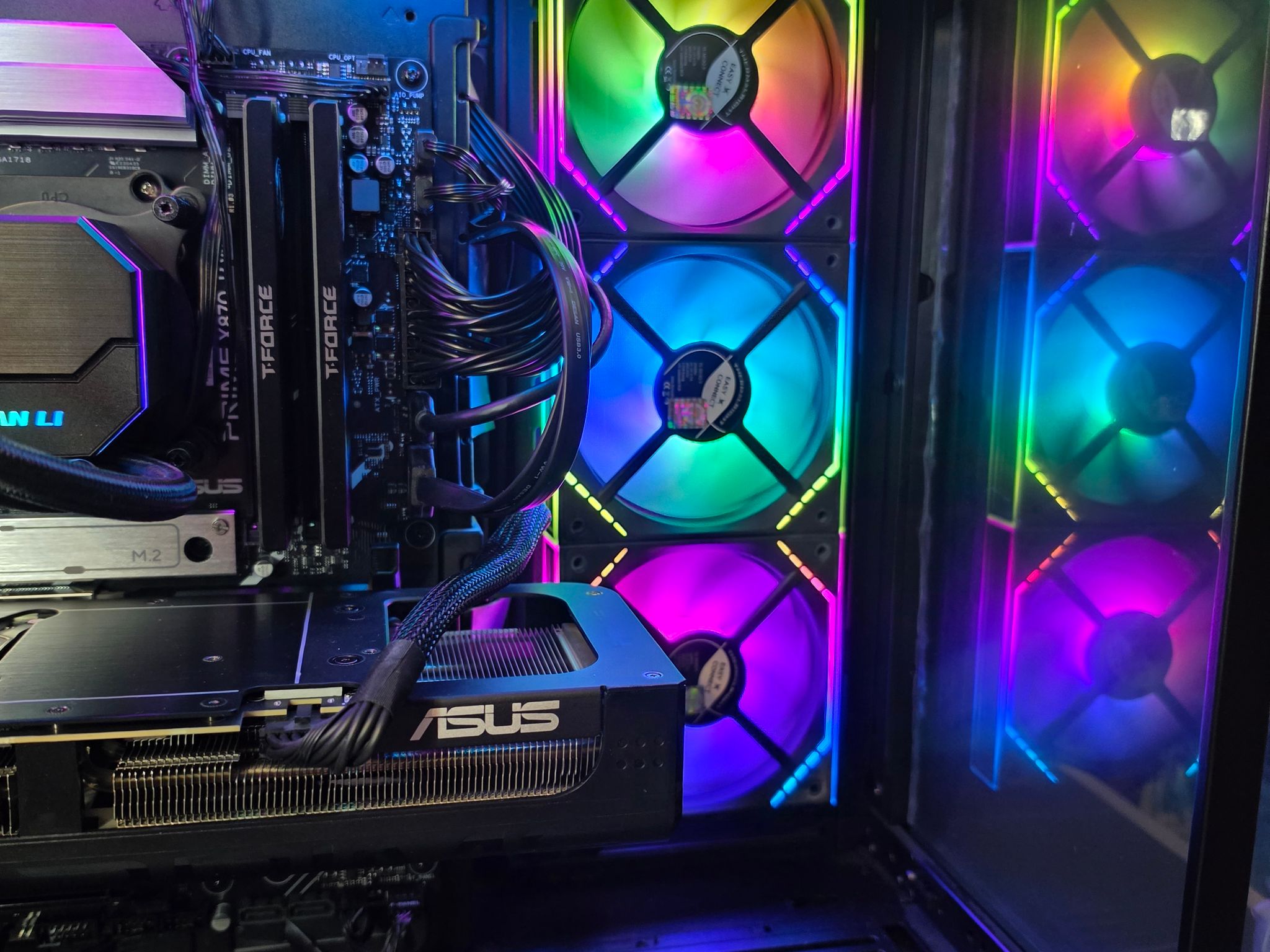 ASUS PRIME RTX 5070ti 16gb + Ryzen 9800x3d PC Build #69